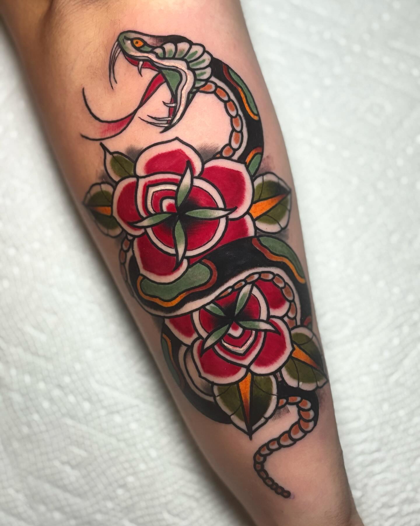 Tattoo by @toddshowdown — american_traditional