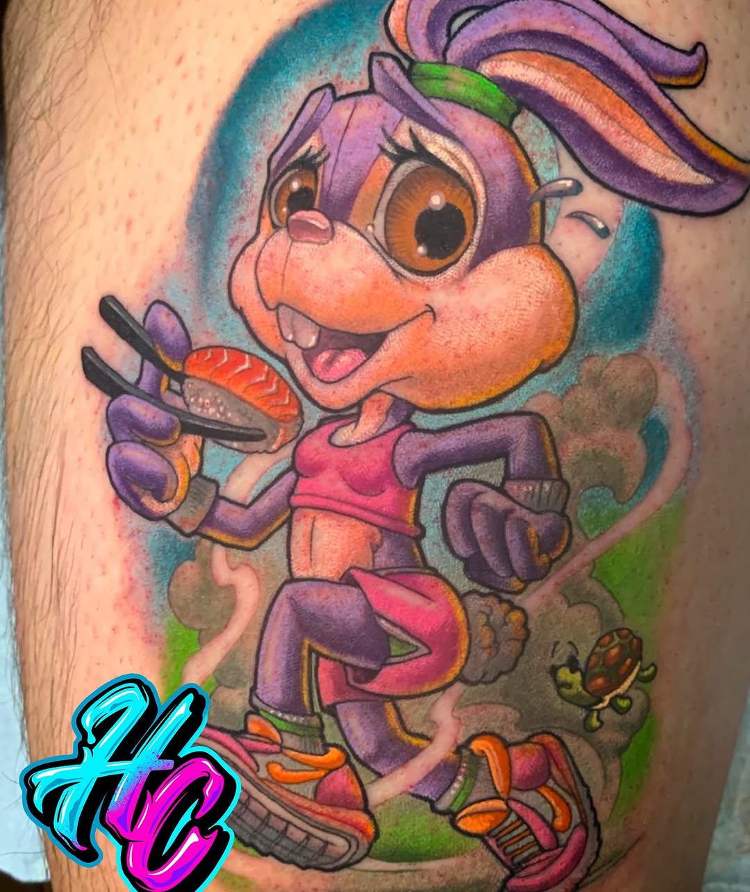 Tattoo by @aldo_gallegos — new_school, anime