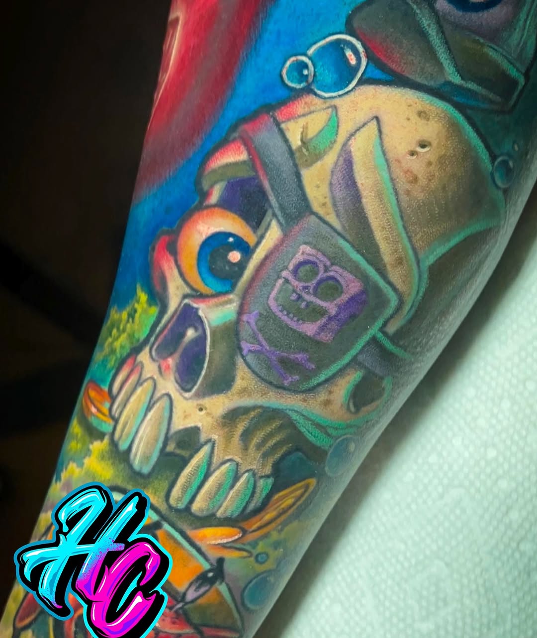 Tattoo by @aldo_gallegos — new_school