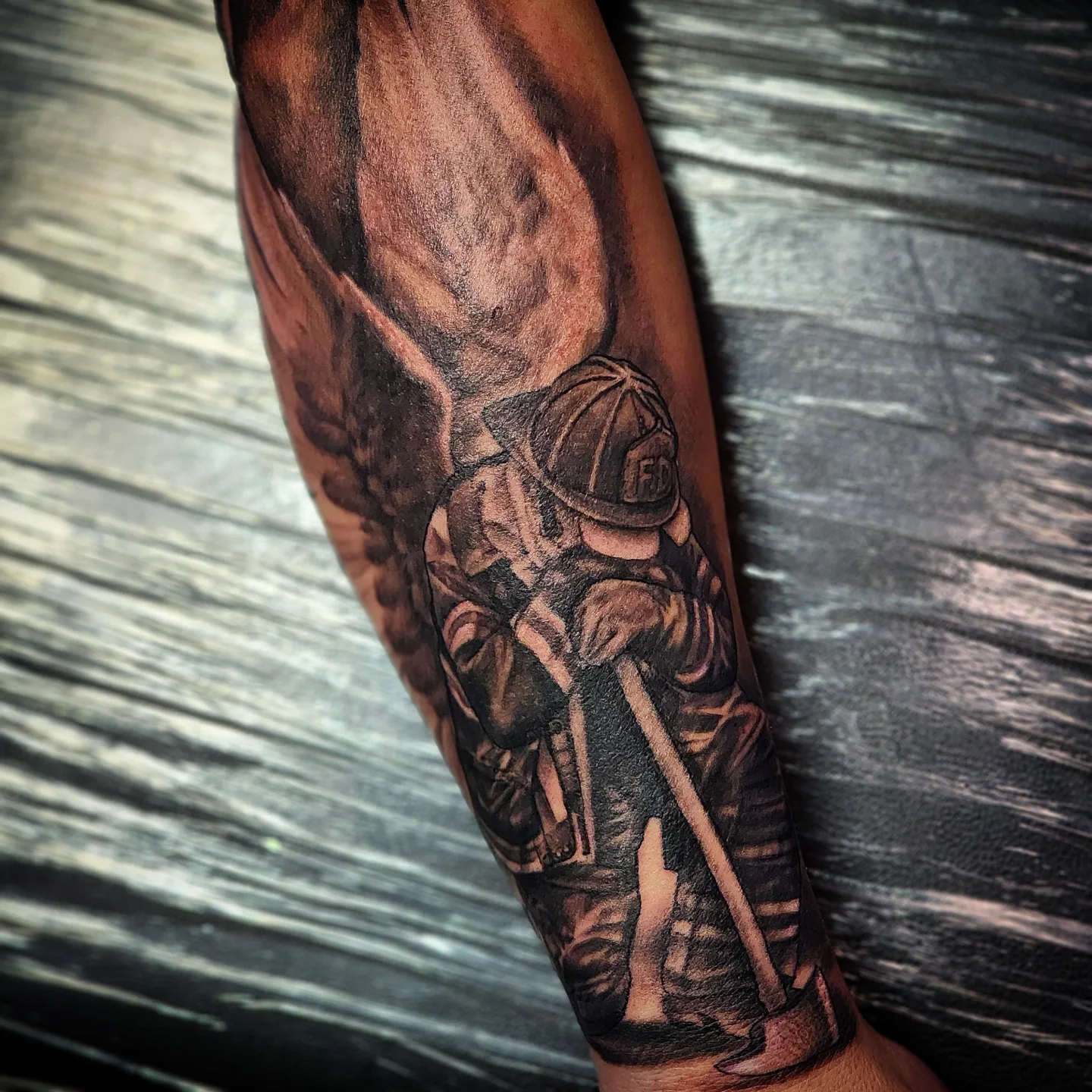 Tattoo by @danieljapaniel — realism, black_and_grey