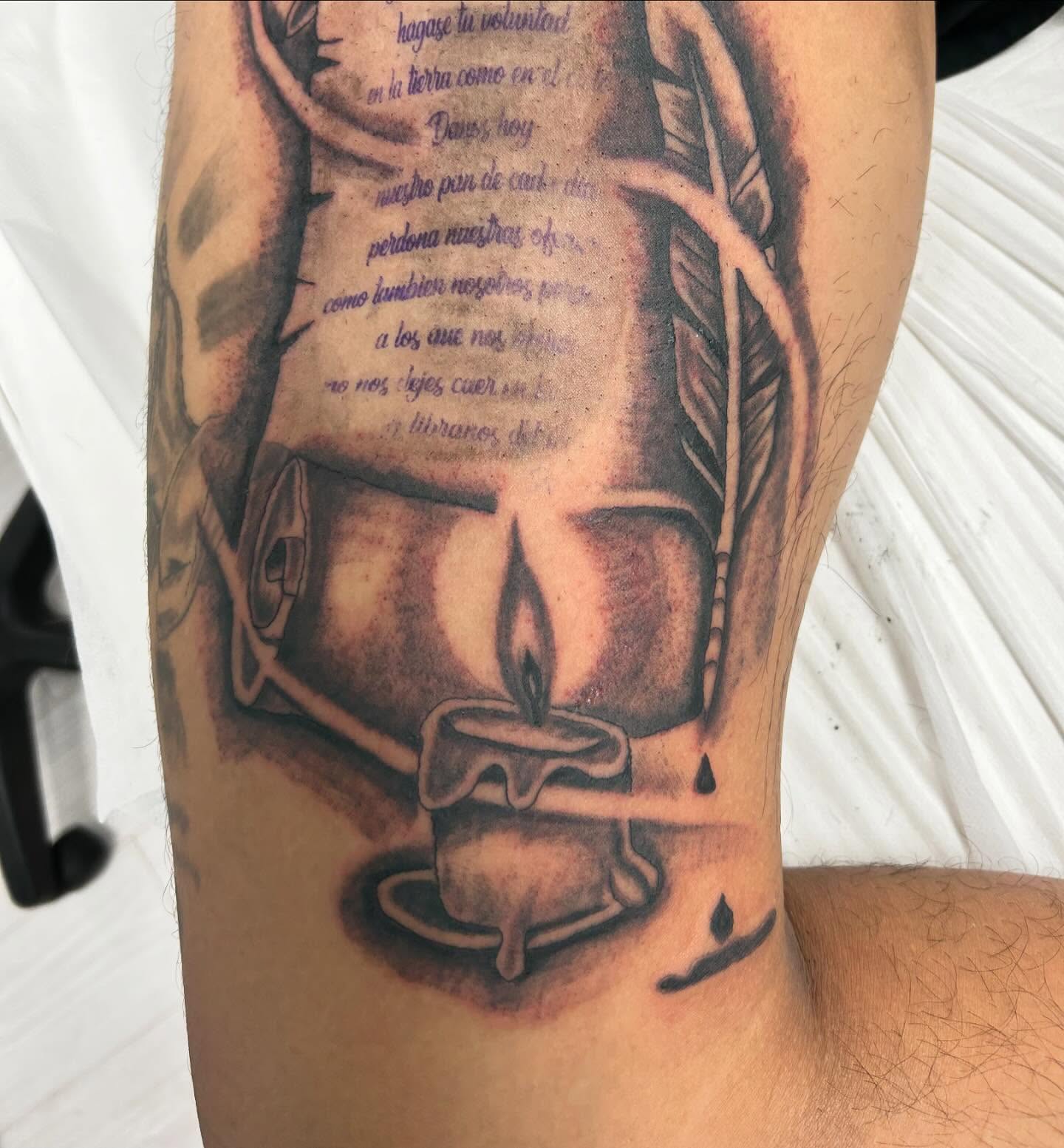 Tattoo by @inkwraps β black_and_grey, realism
