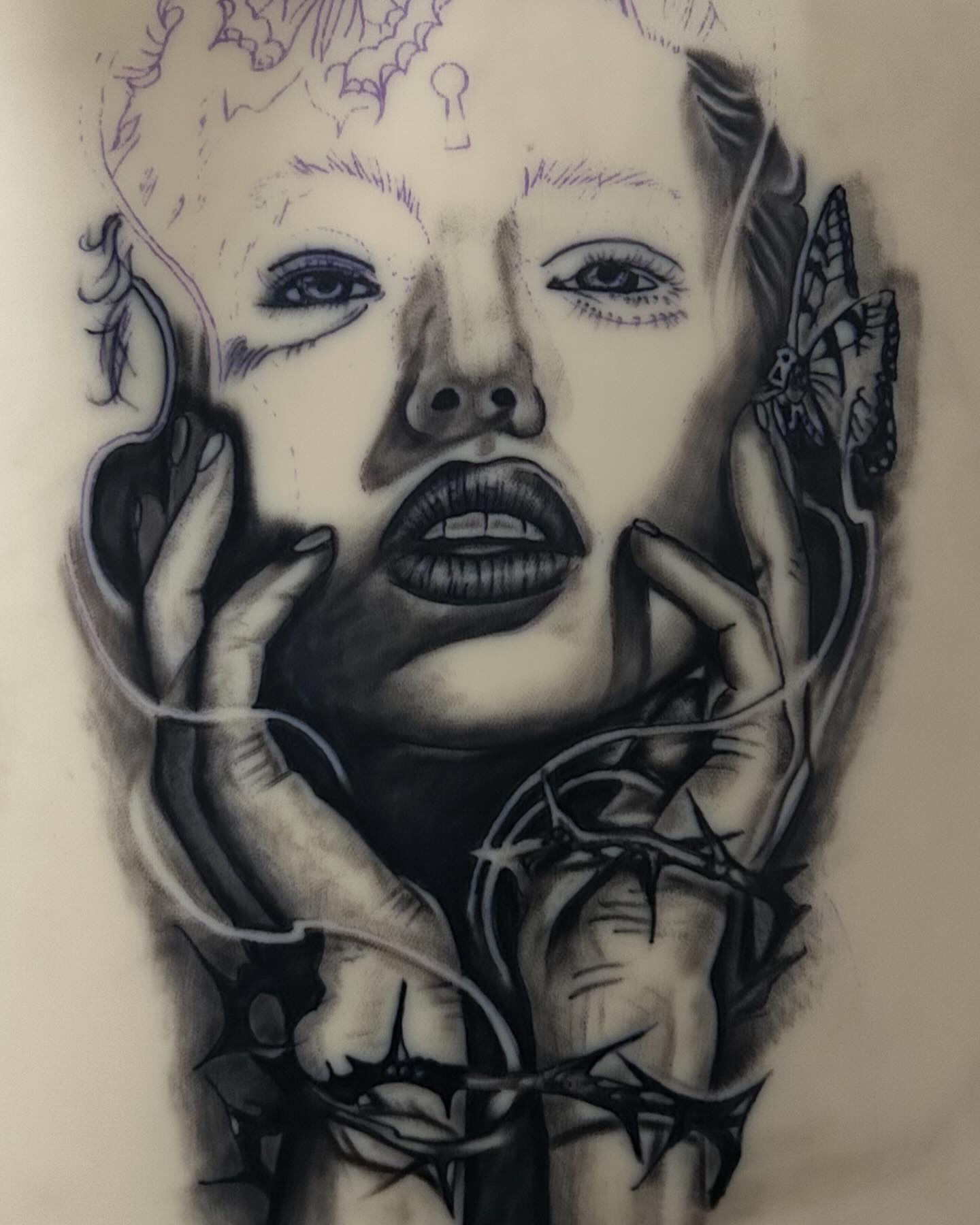 Tattoo by @inkwraps β black_and_grey, realism