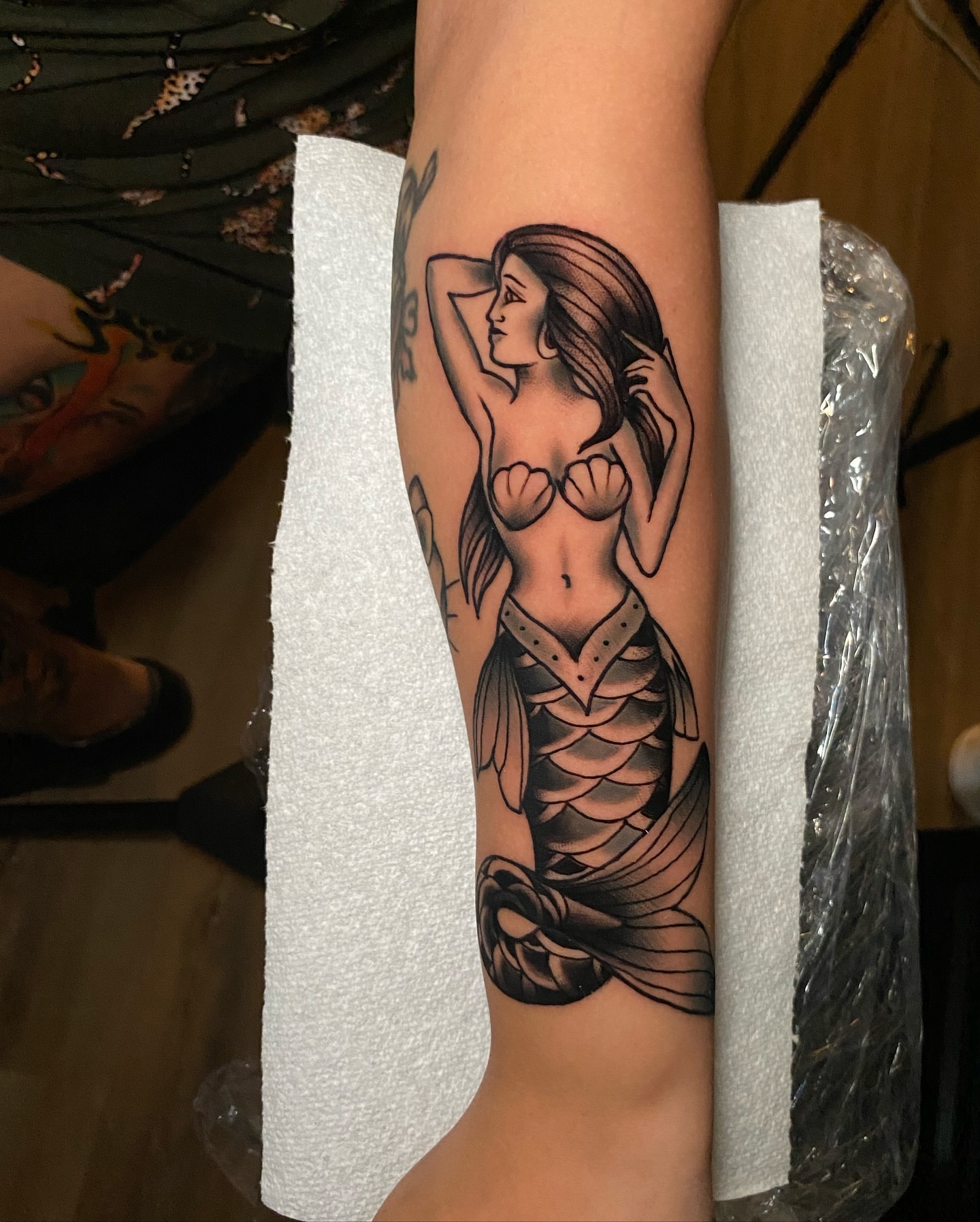 Tattoo by @pablof.tattoos — american_traditional, black_and_grey