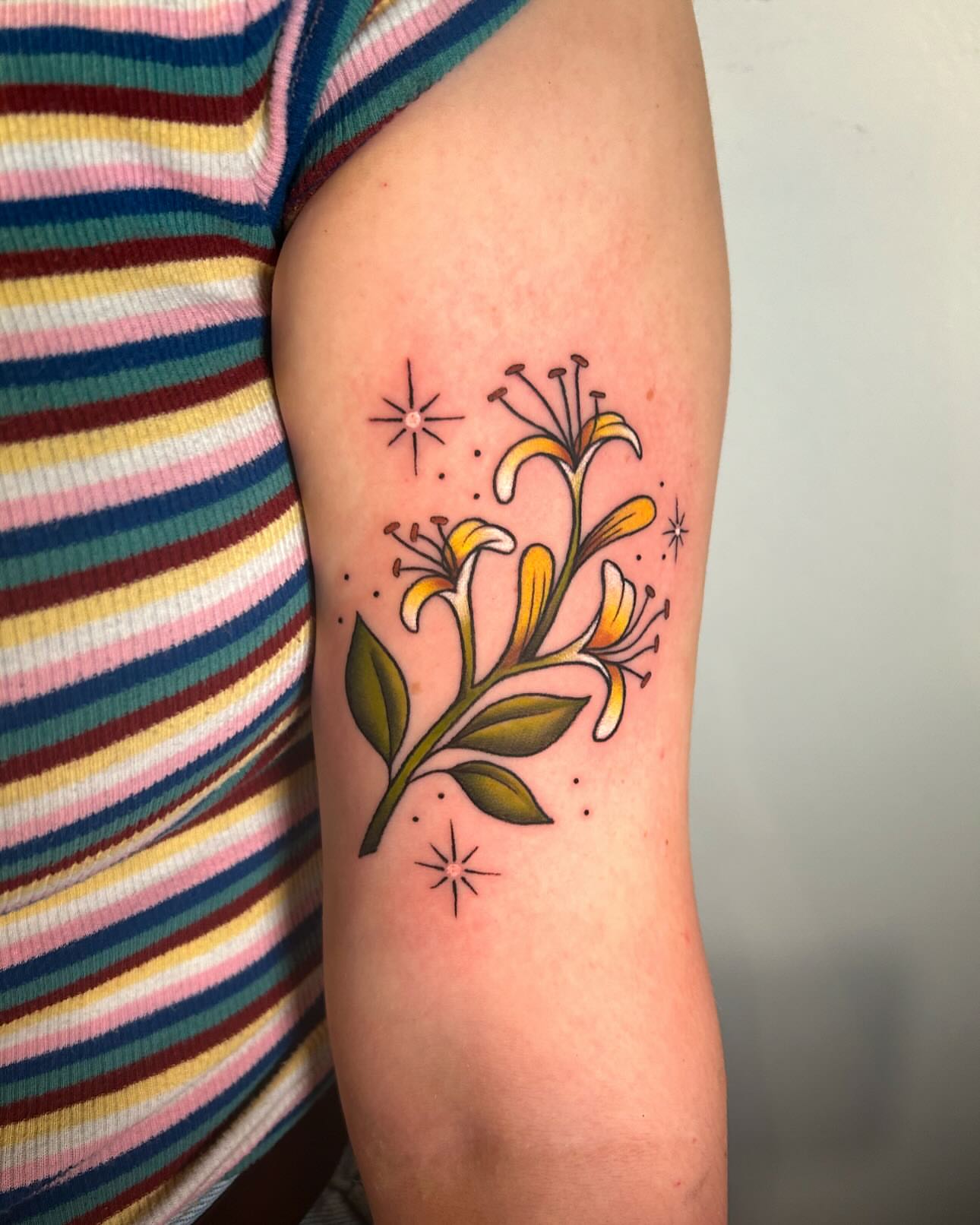 Tattoo by @foofytattoo — dotwork