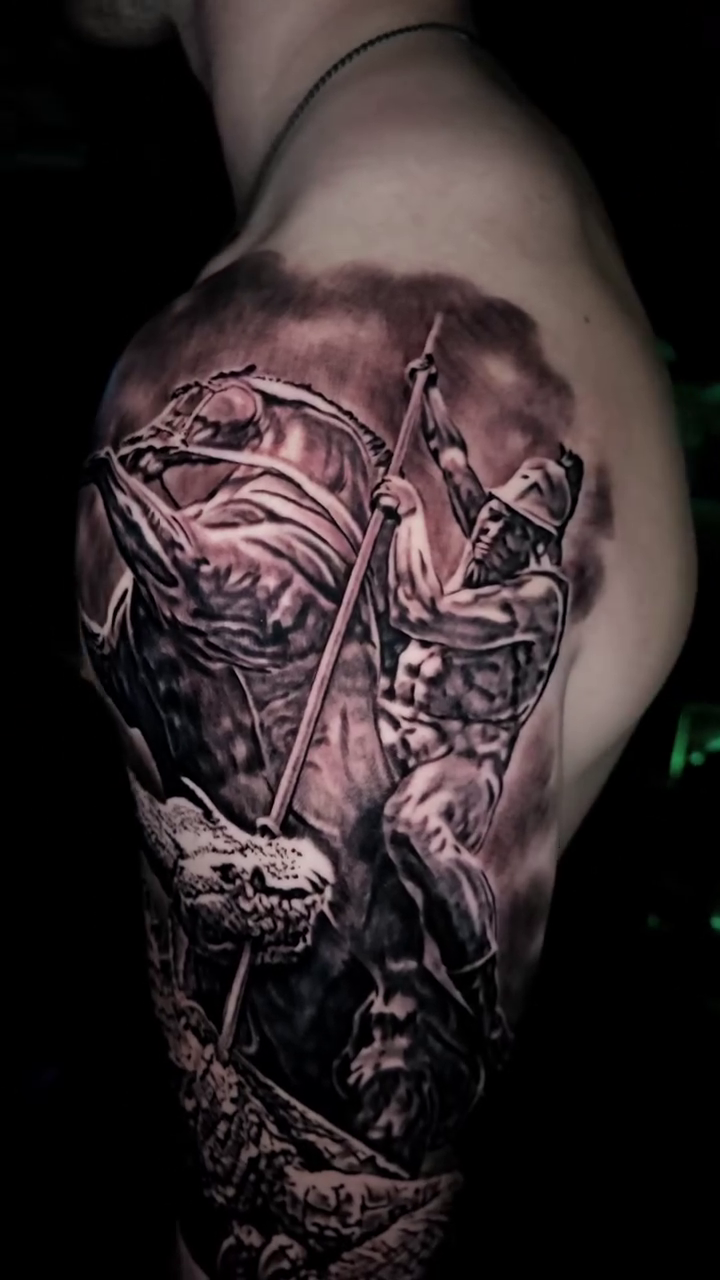 Tattoo by @47inked — realism, dark_realism
