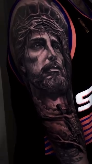 Tattoo by @henrryink — realism, black_and_grey