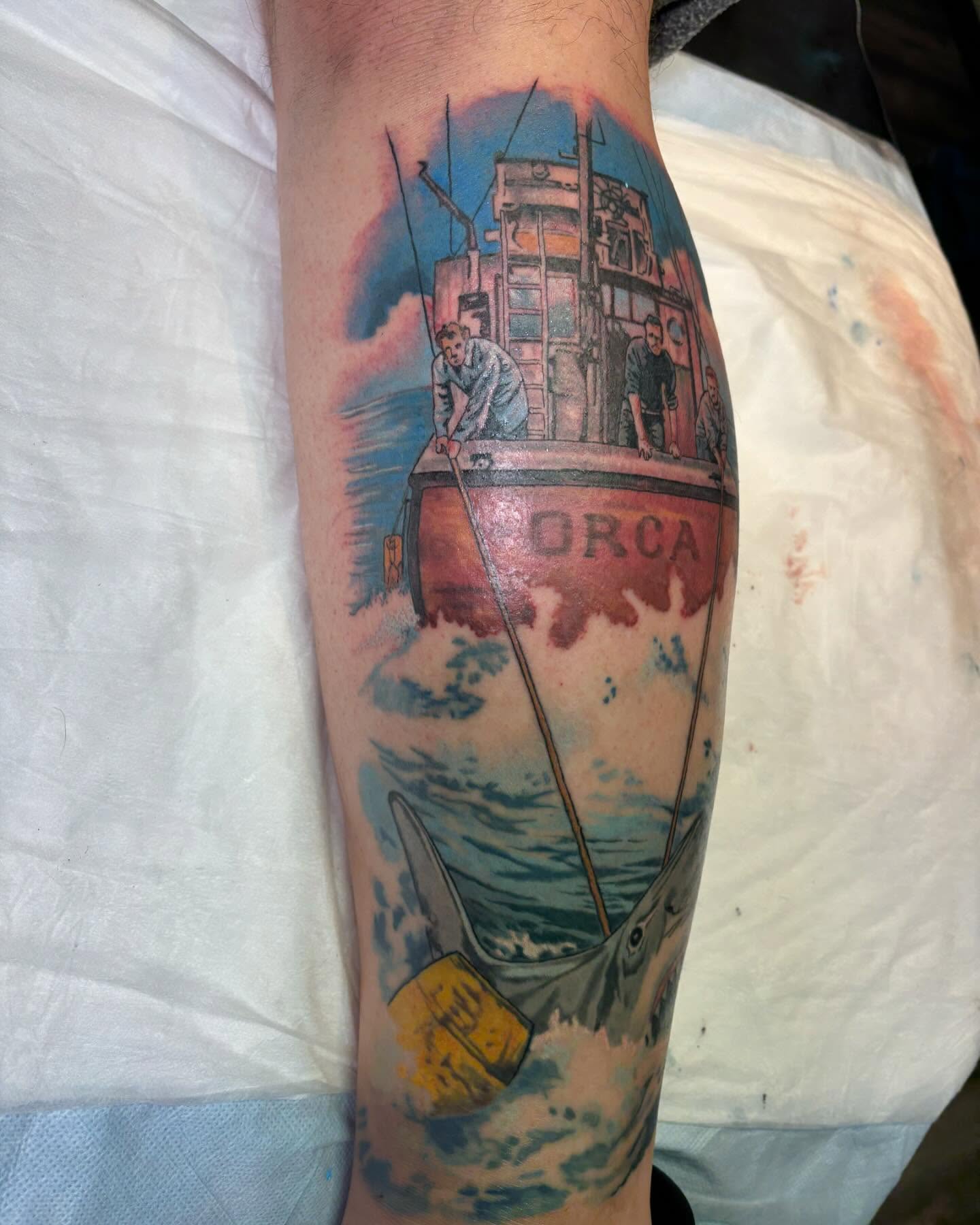 Tattoo by @cynicalprick — realism, watercolor