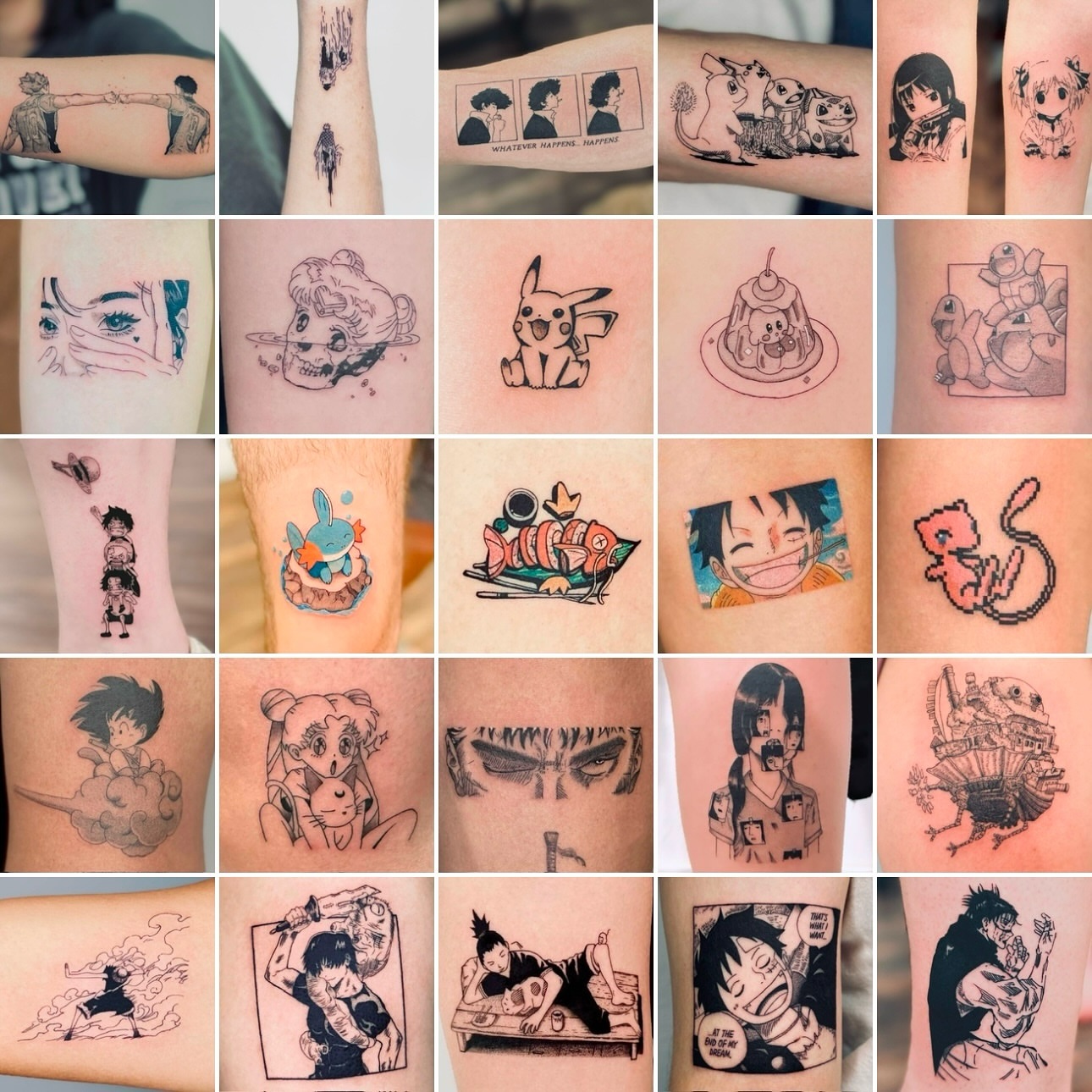 Tattoo by @a.ink.tattoo_leo — anime