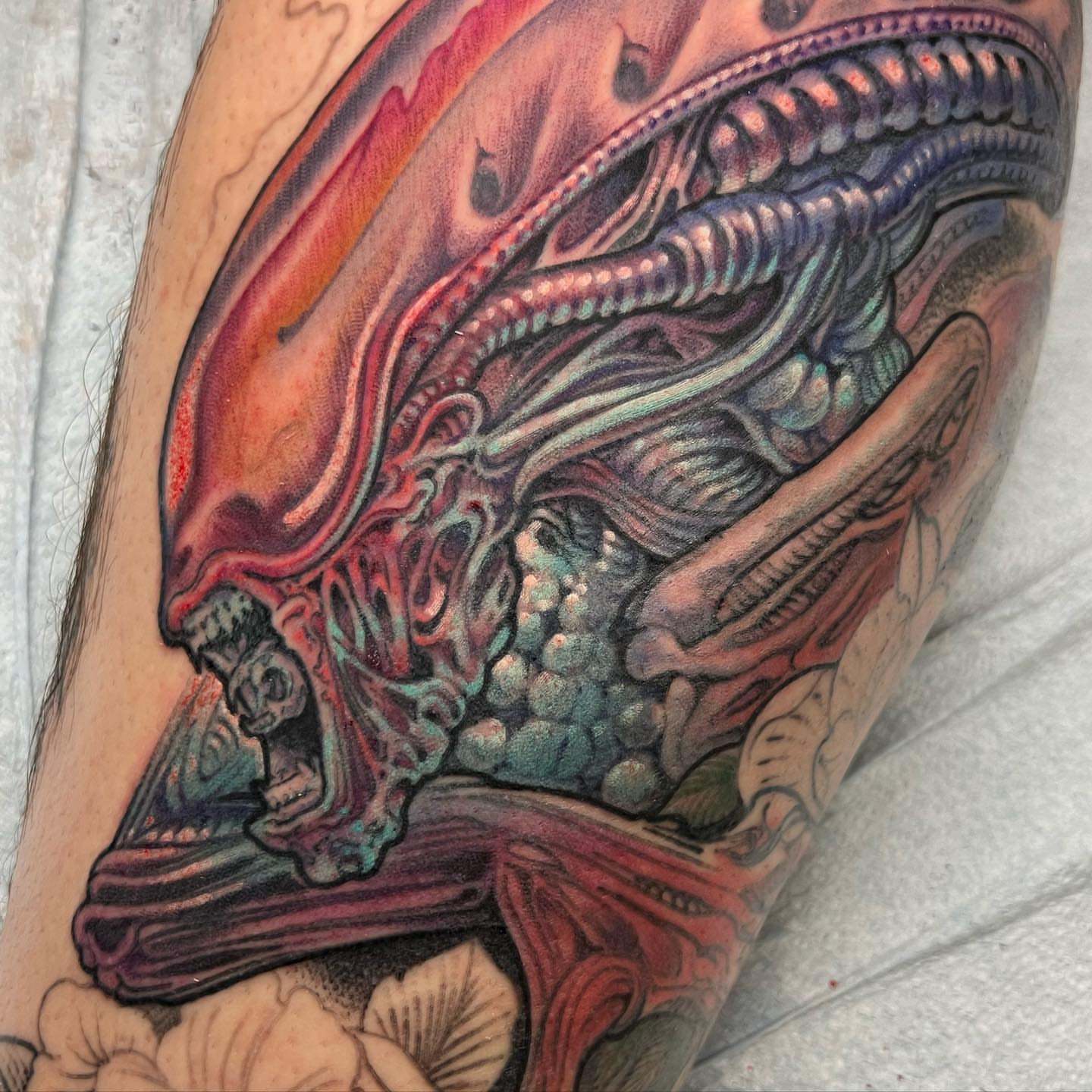 Tattoo by @fredd.chino.tattoos — dark_realism