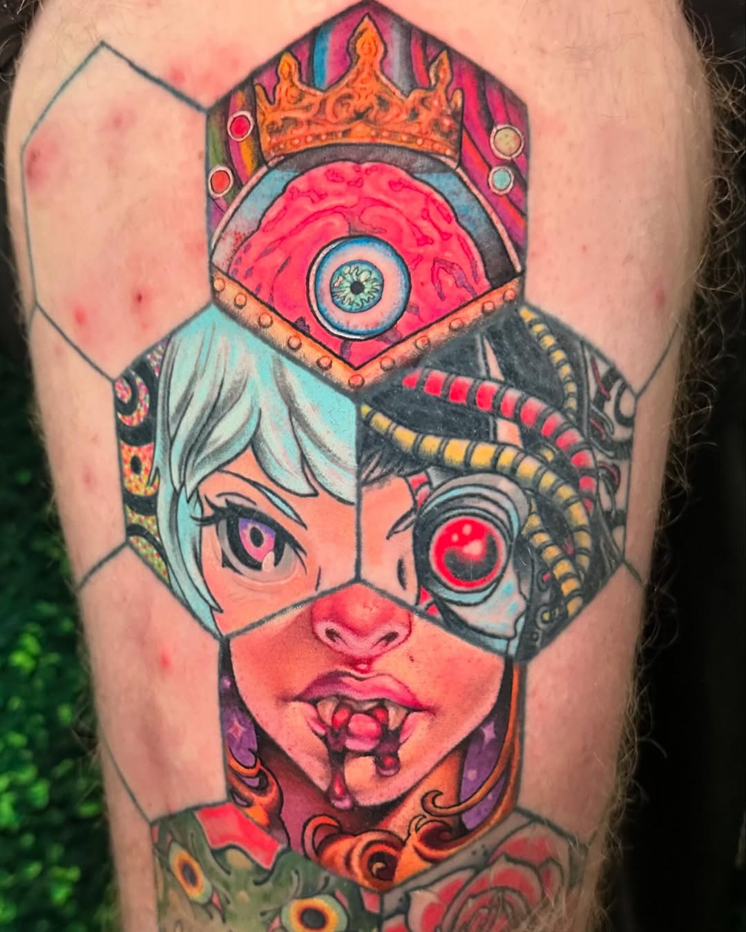 Tattoo by @mikailajean.designs — neo_traditional, realism
