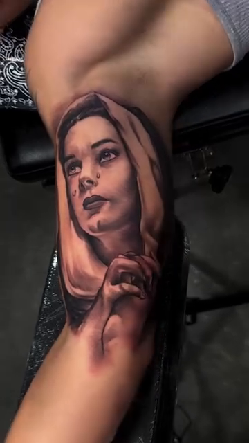 Tattoo by @lujanink — realism, black_and_grey