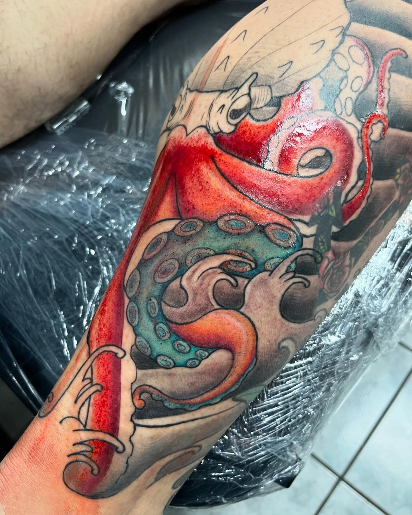Tattoo by @alvinlouceltattooer — american_traditional, realism