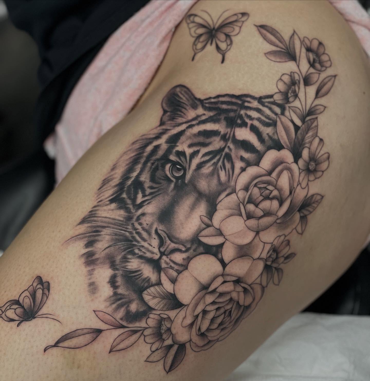 Tattoo by @duffyfortner โ realism, black_and_grey