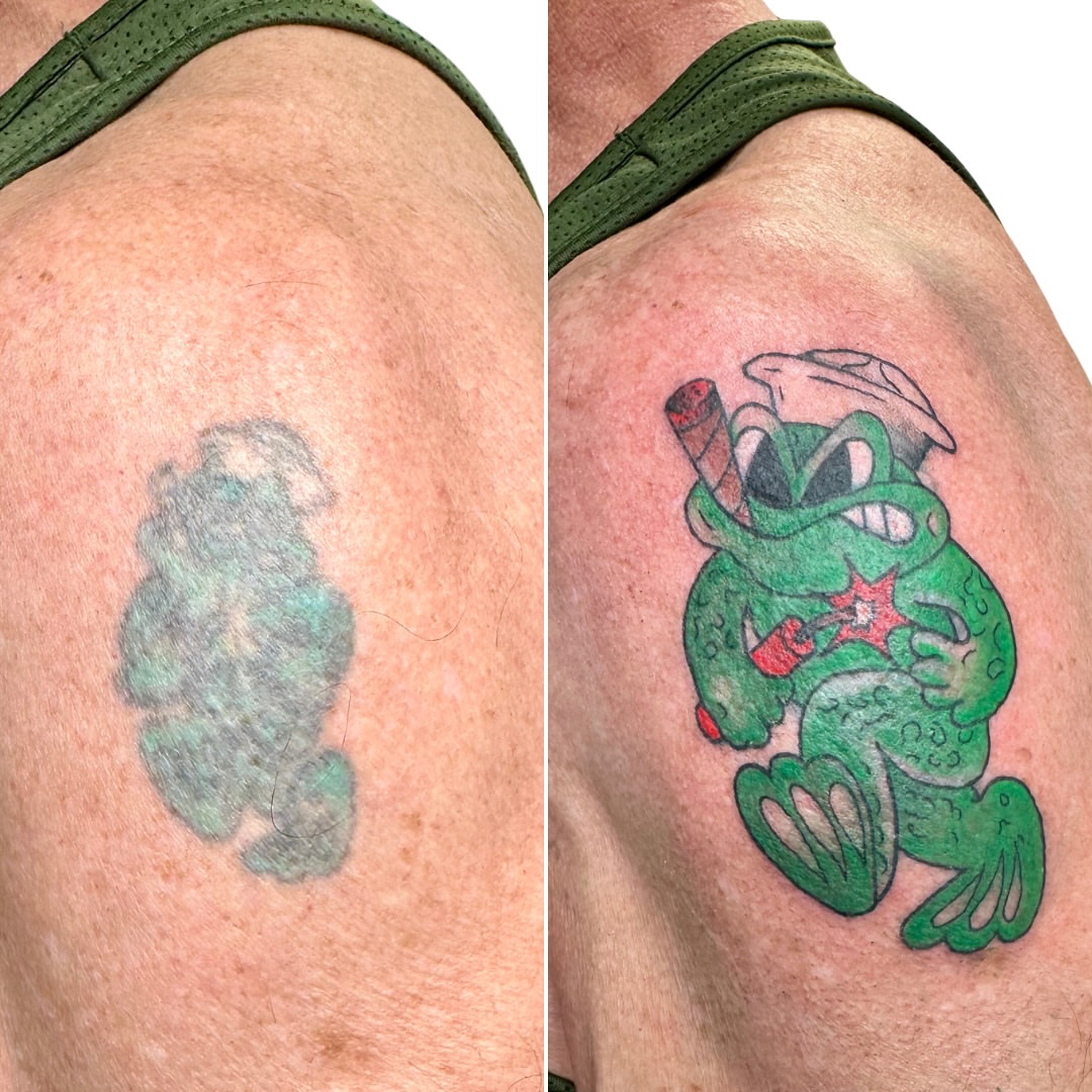 Tattoo by @anastrangebird — new_school