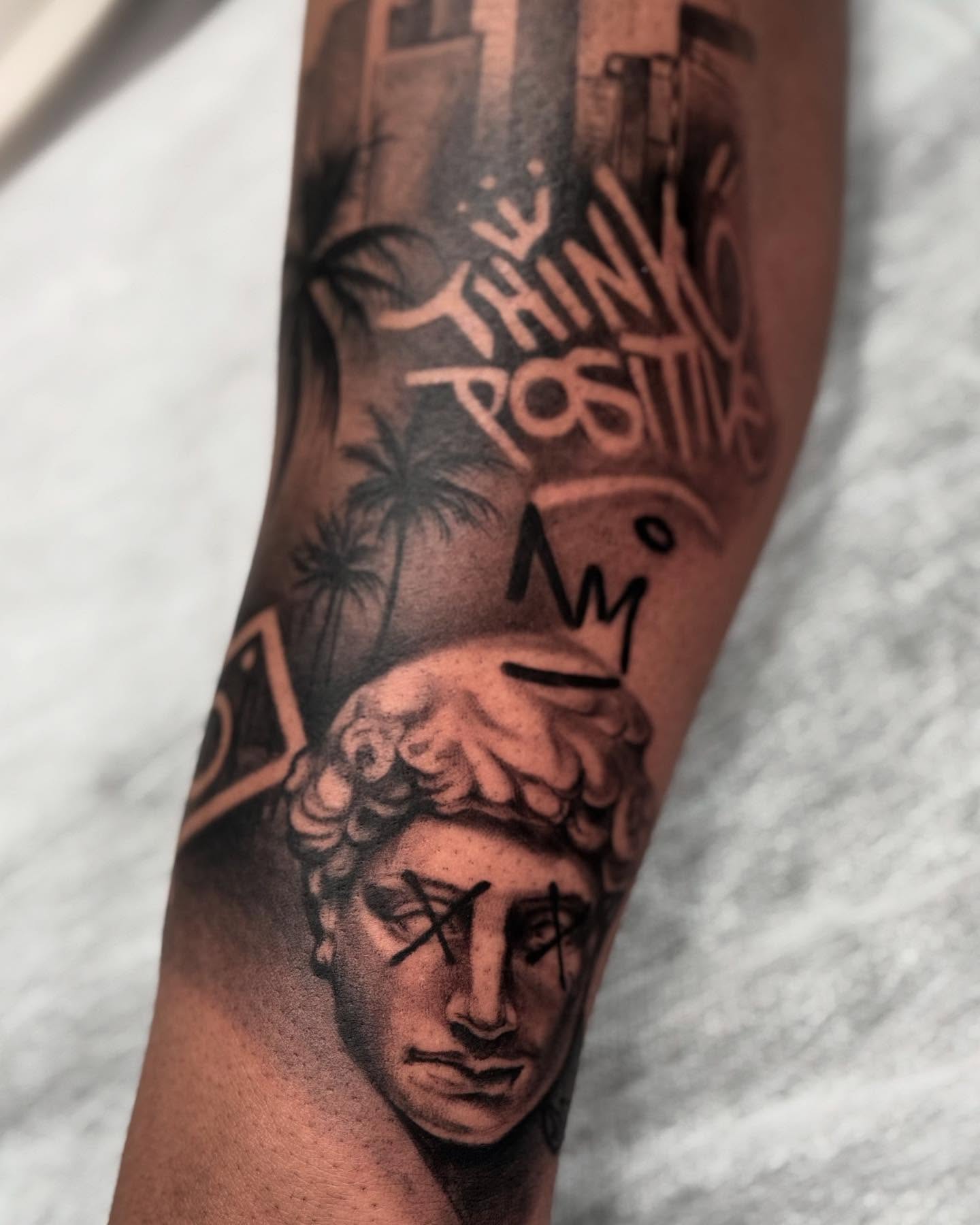 Tattoo by @eyepokes — black_and_grey, realism