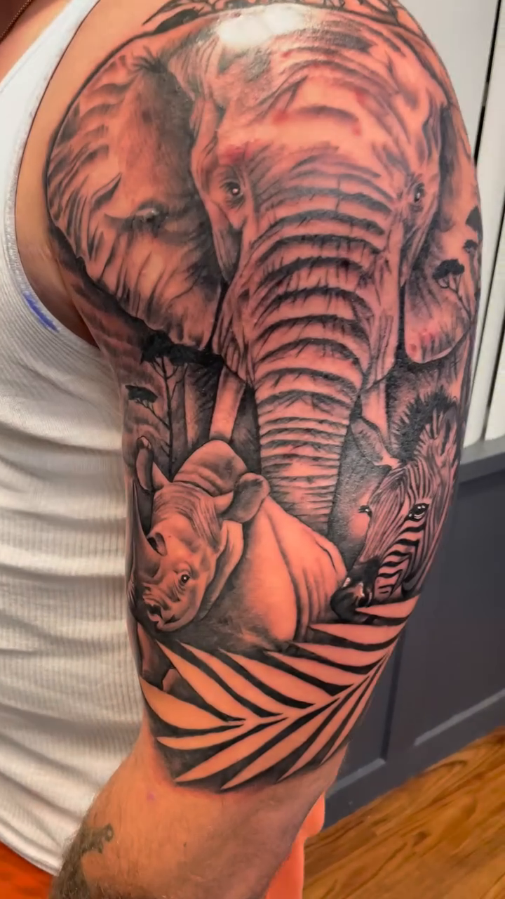 Tattoo by @bohemianblake — realism, black_and_grey