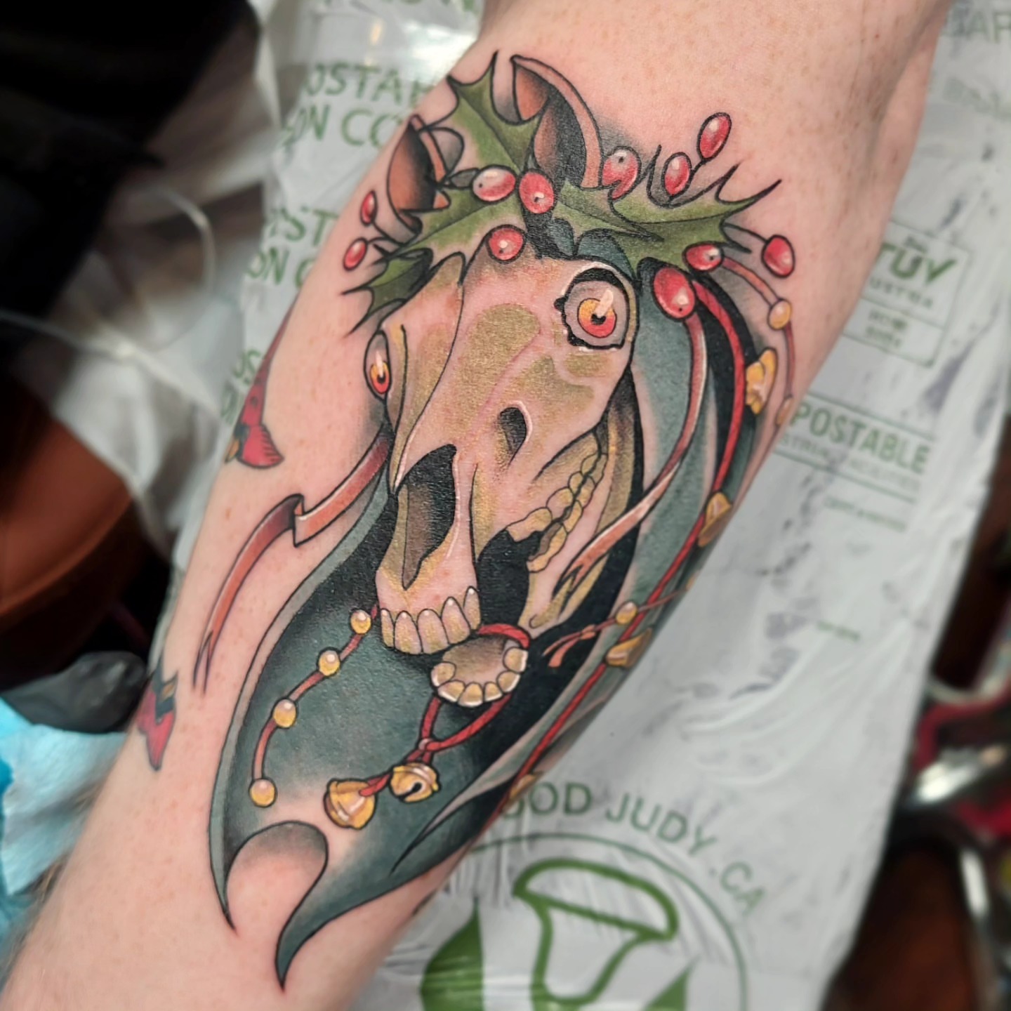 Tattoo by @daniwilsonart — realism, dotwork