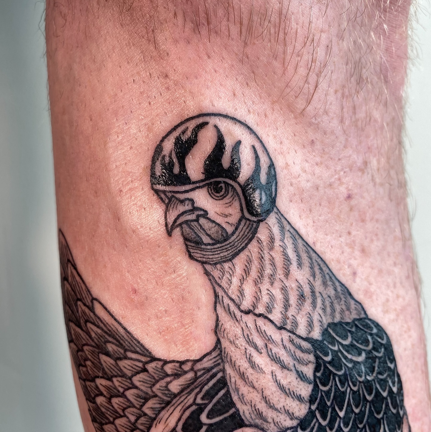 Tattoo by @rippintattoos — black_and_grey