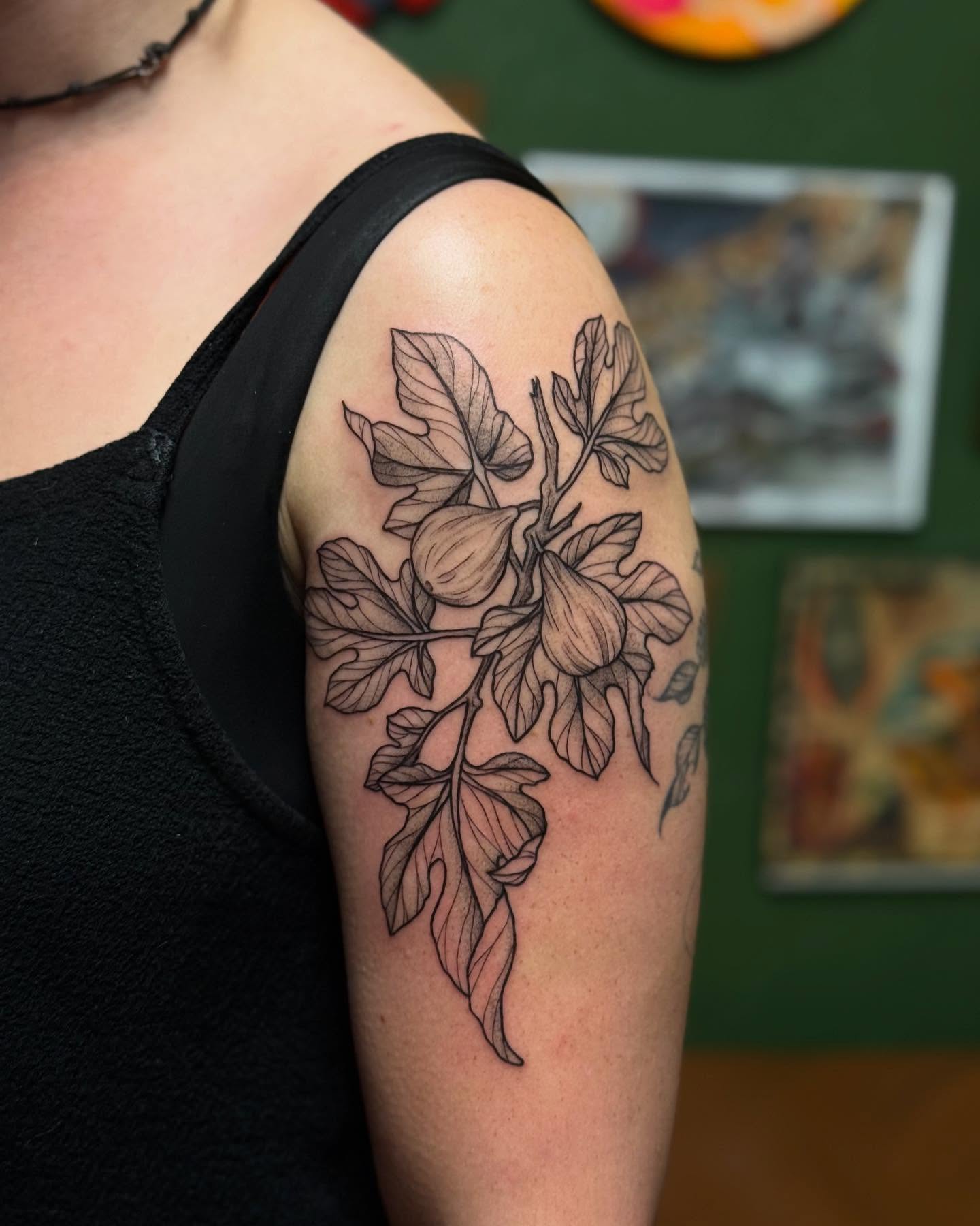 Tattoo by @flynncoooper — black_and_grey
