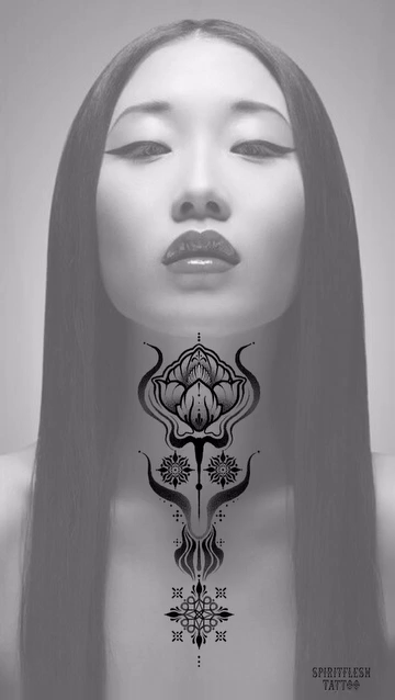 Ornamental floral design ornamental tattoo by Taylor Elizabeth 🕉️