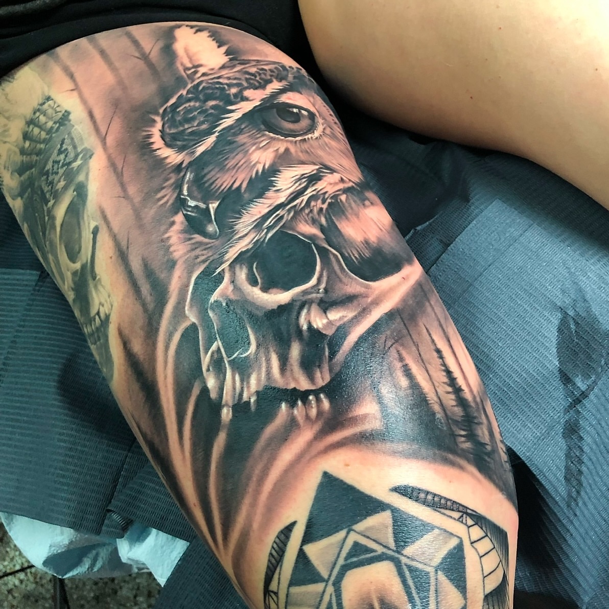 Tattoo by @chriscooperink — realism, dark_realism