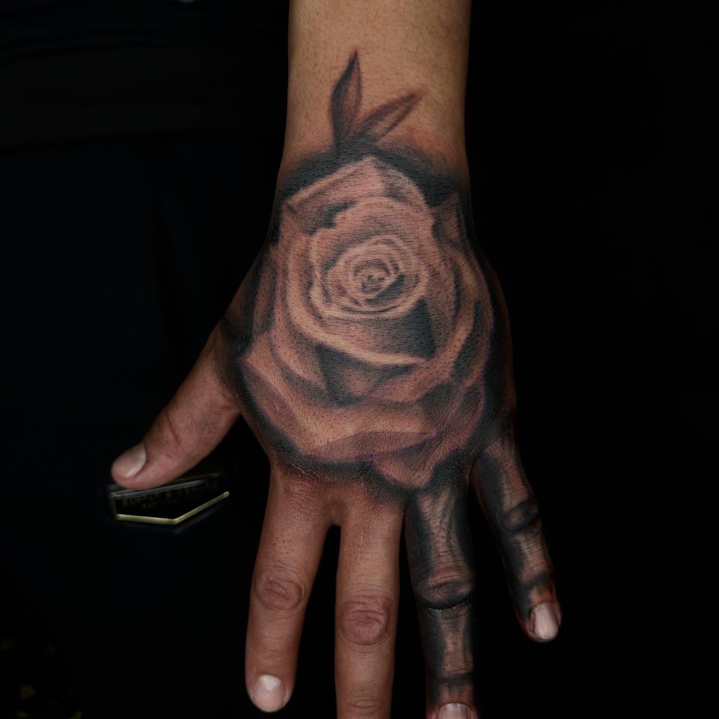 Tattoo by @forbidden_skin_designs — realism, black_and_grey