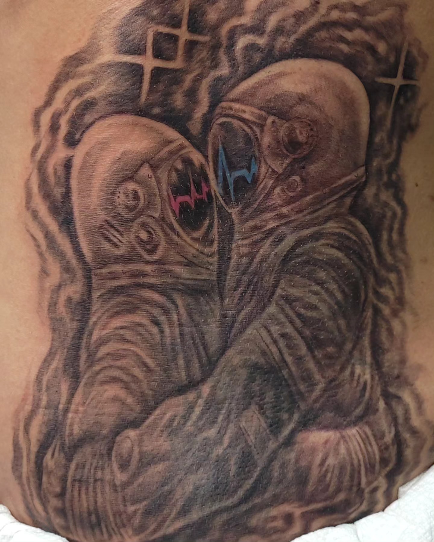 Tattoo by @austinberrytattoos — realism, dark_realism