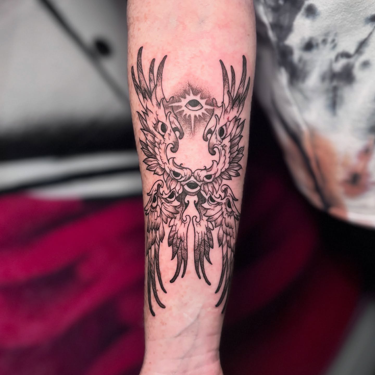 Tattoo by @5am.x.tattoos β black_and_grey