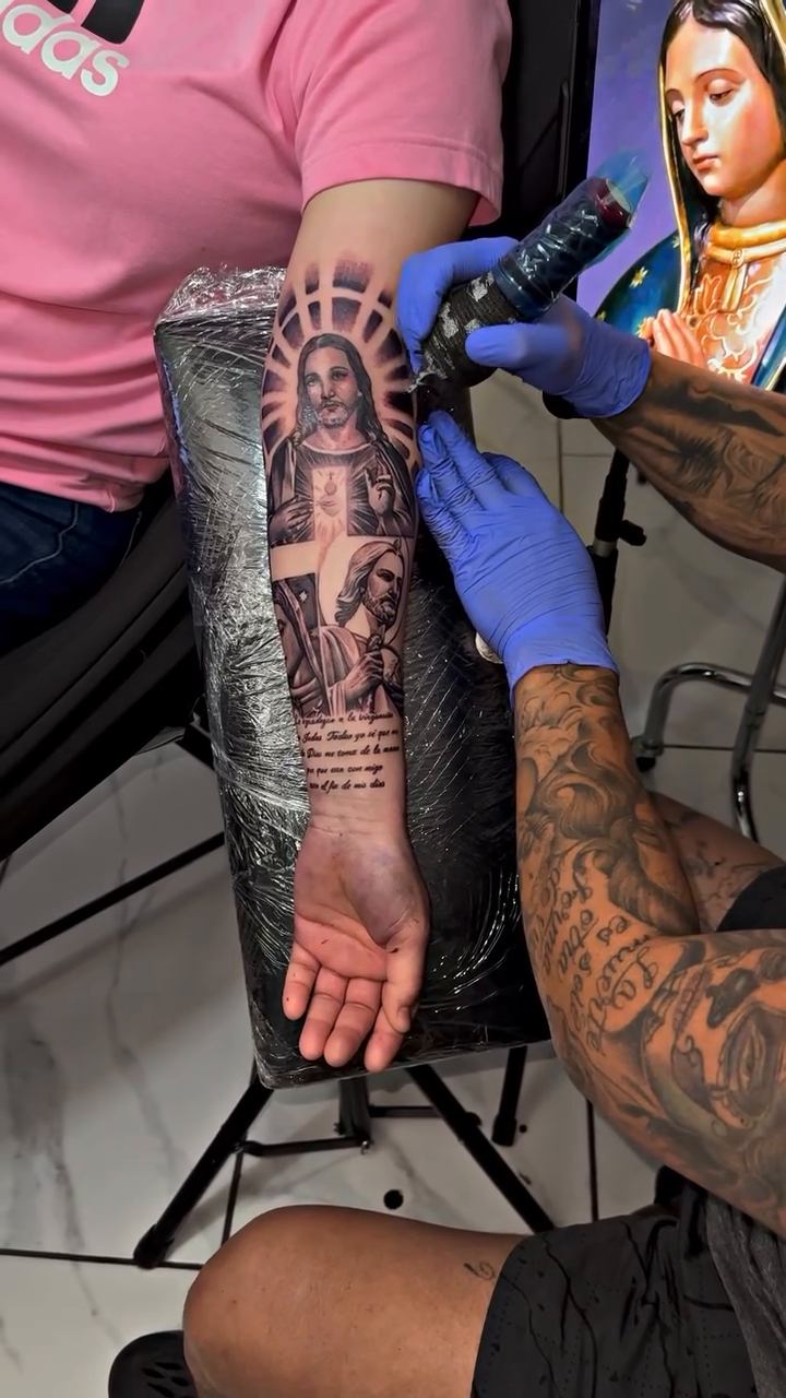 Tattoo by @ag_inks — realism, black_and_grey