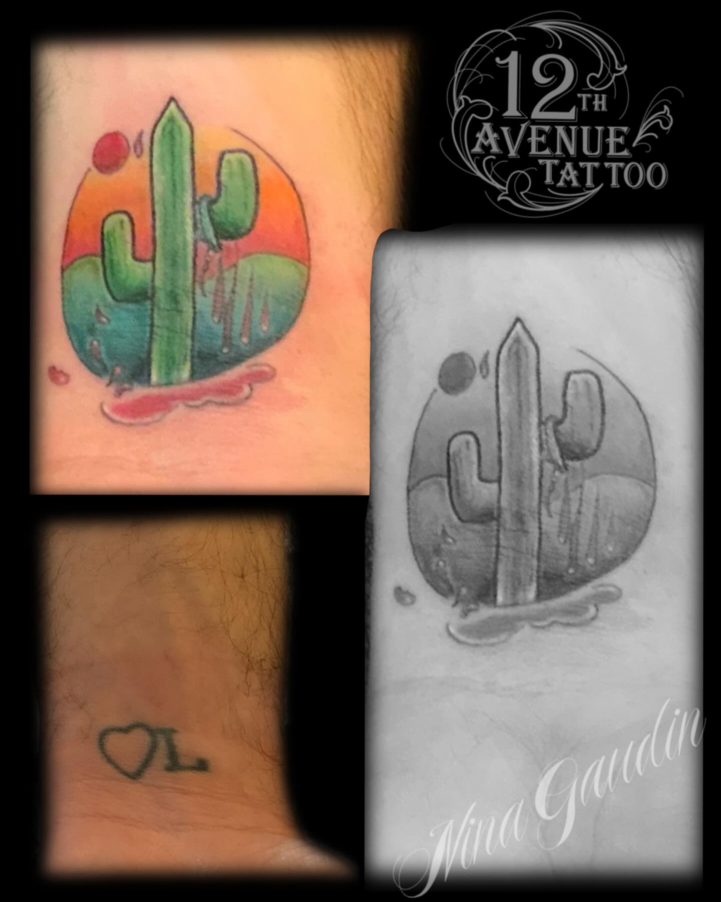 Tattoo by @tattoosbynina — watercolor