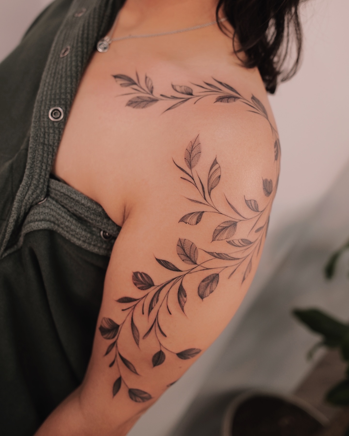 Tattoo by @sky.tattooist17 β black_and_grey