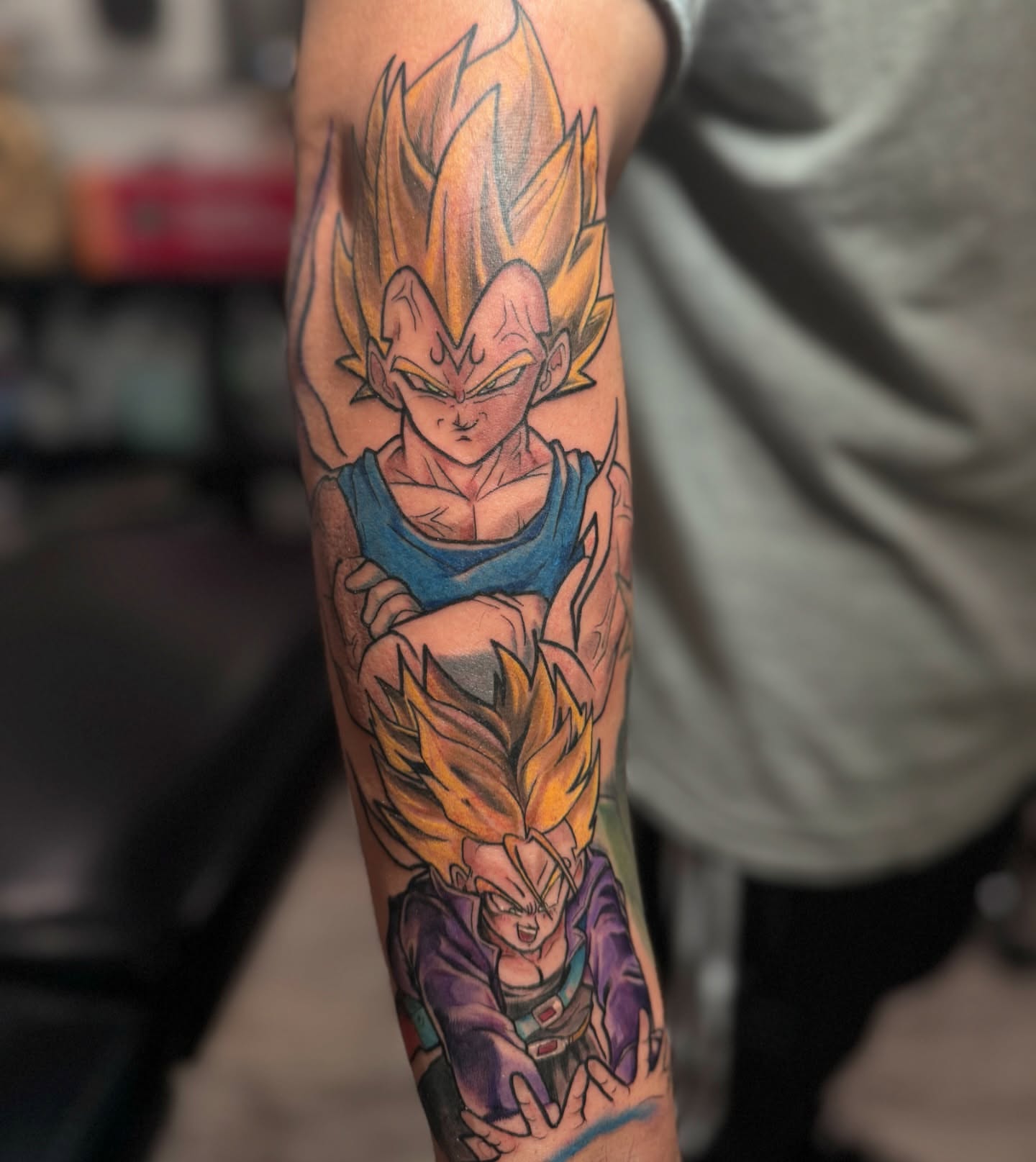 Tattoo by @dannysan14 — anime
