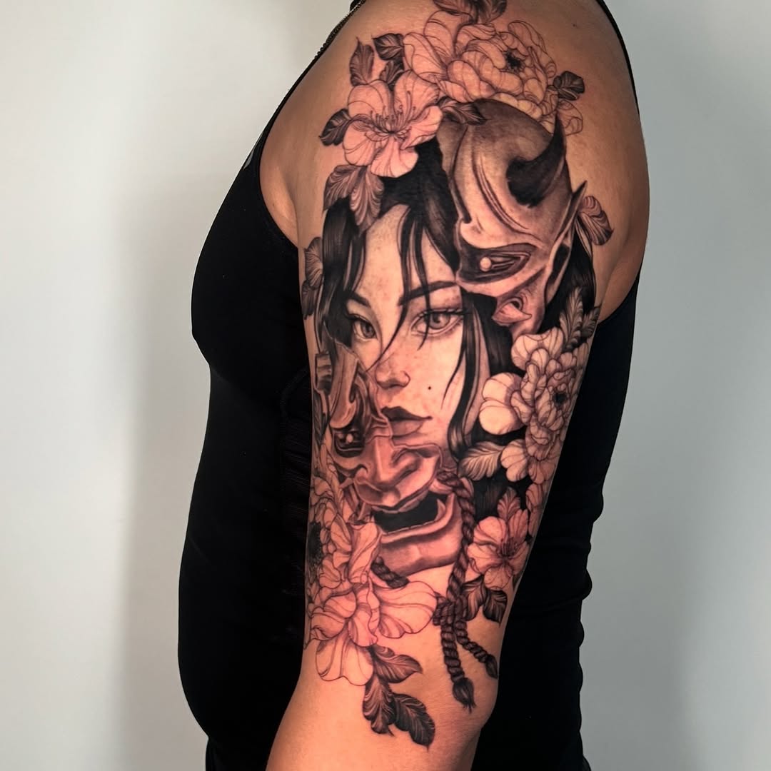 Tattoo by @sabrinawu_tattoo โ black_and_grey, realism