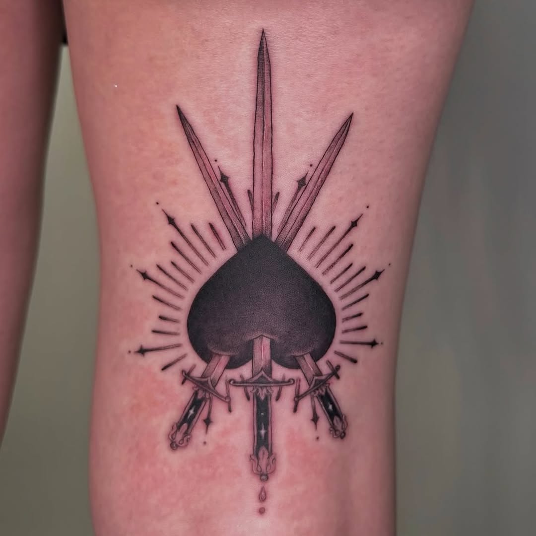 Tattoo by @sabrinawu_tattoo โ black_and_grey, ornamental