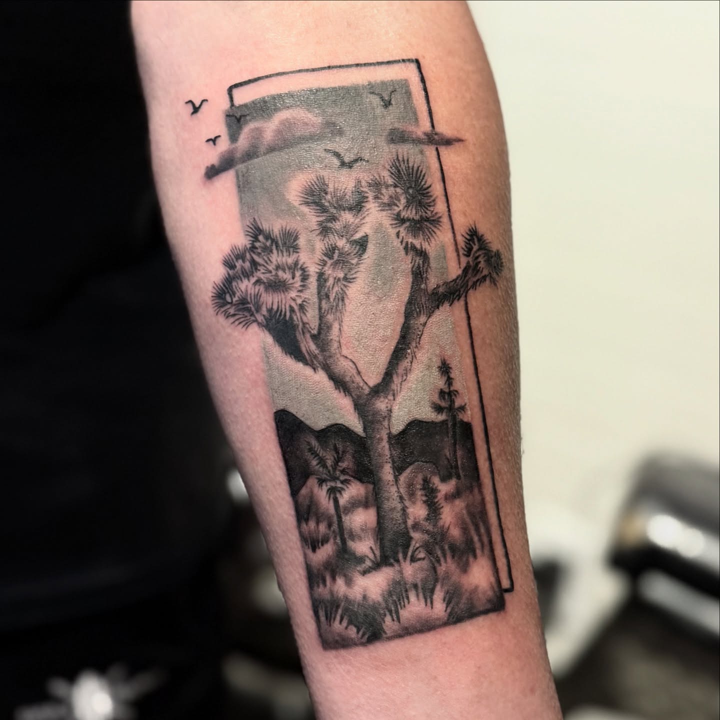 Tattoo by @tattooswithdee — black_and_grey, realism