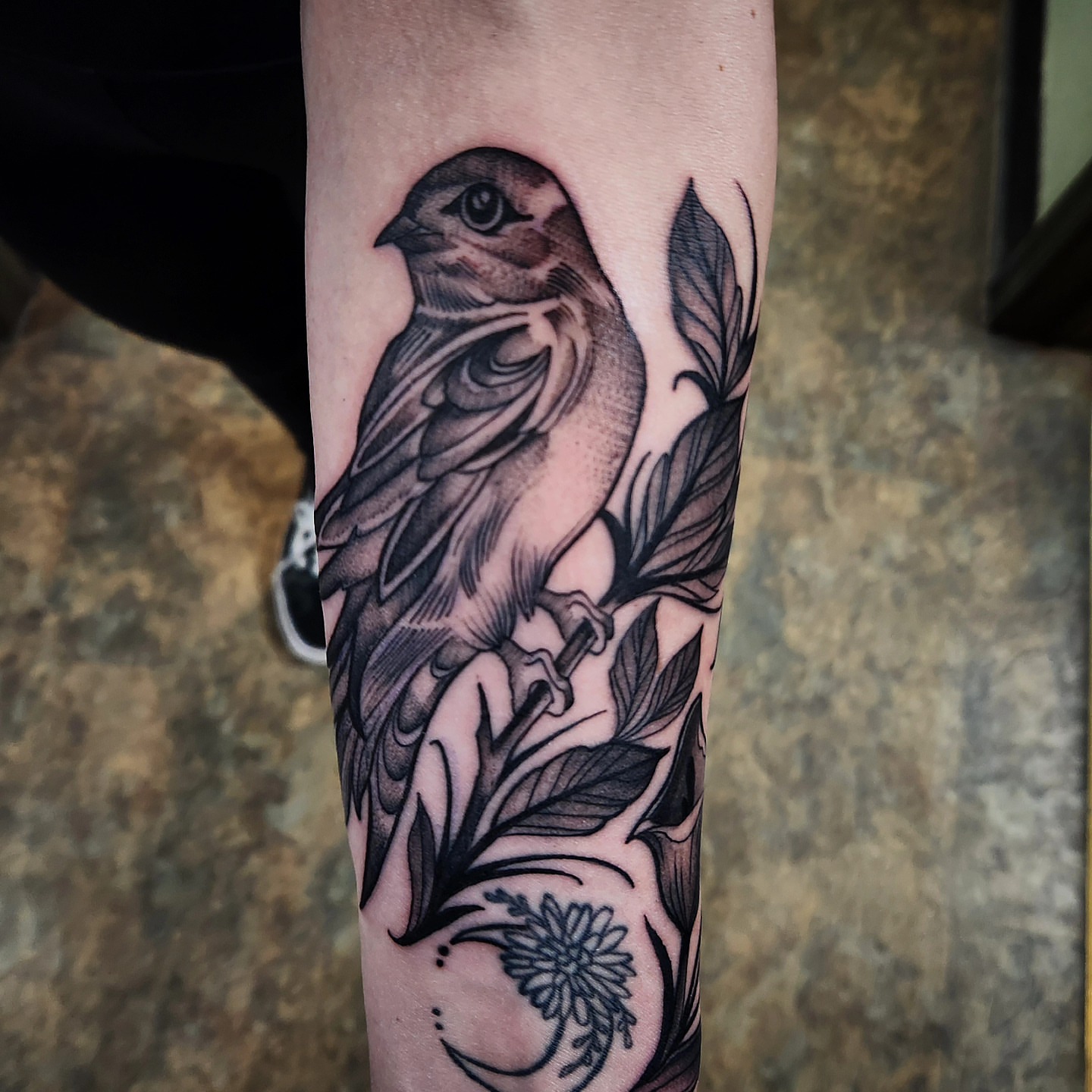 Tattoo by @jackjrmora — black_and_grey, realism