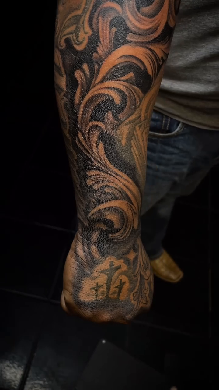 Tattoo by @tori_tattooz β black_and_grey, ornamental