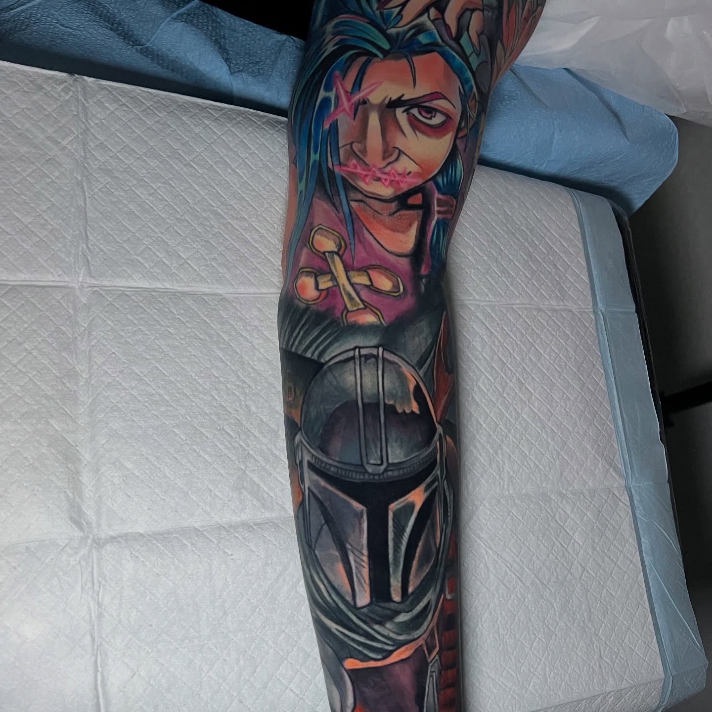 Anime character anime tattoo on the forearm by nightcity anime tattoos π₯