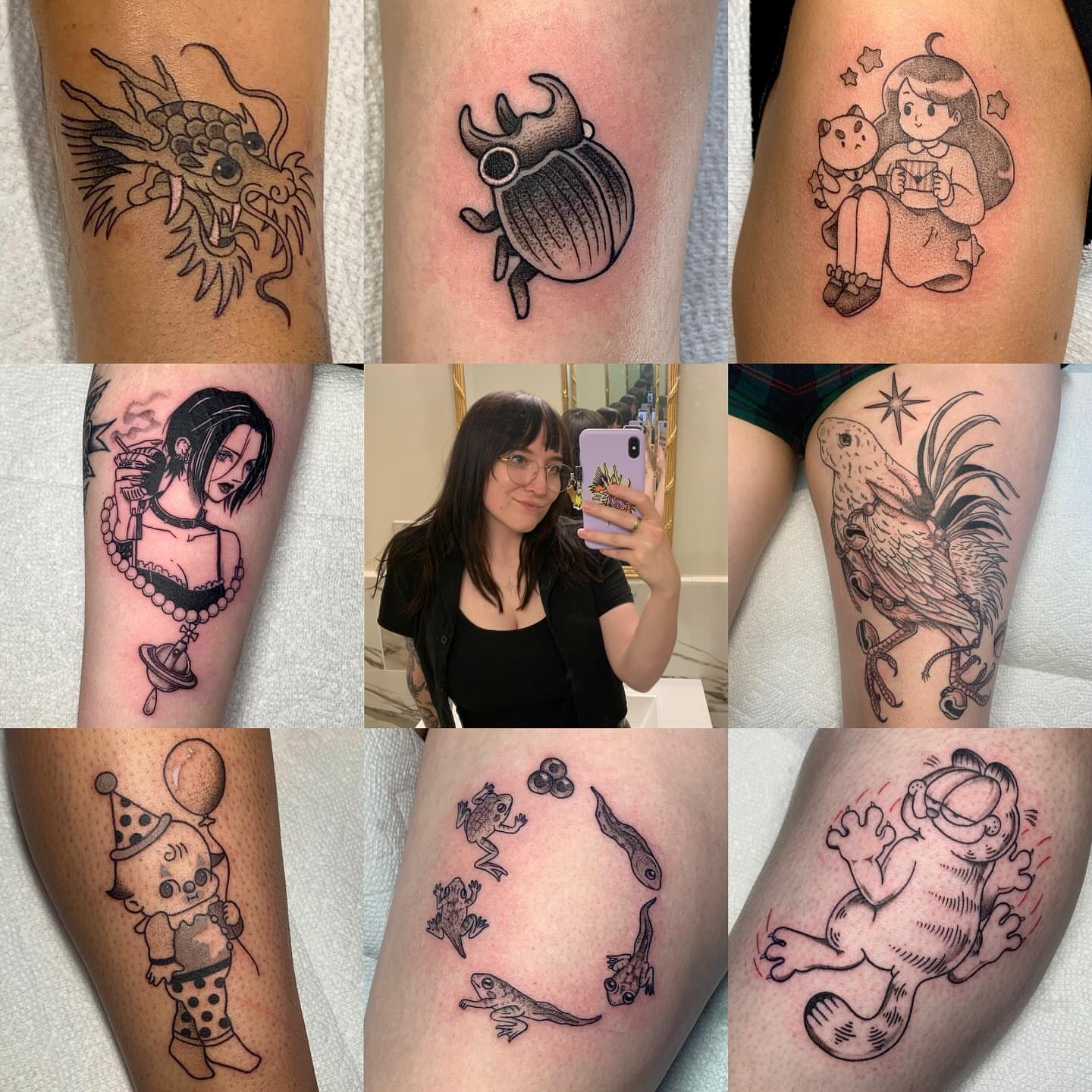Tattoo portfolio black and grey tattoo by ⓣⓞⓡⓘ, Bangor, Maine