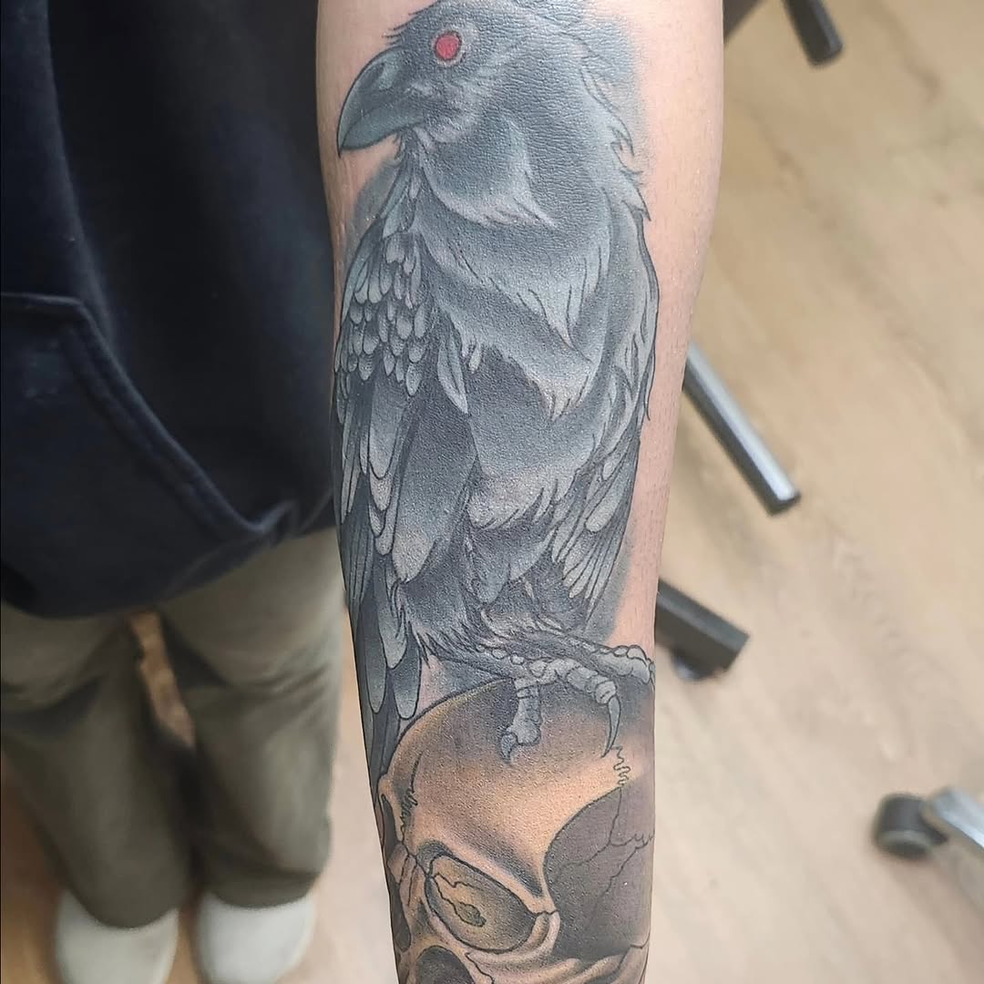 Tattoo by @timbishop_tattoos — black_and_grey, realism