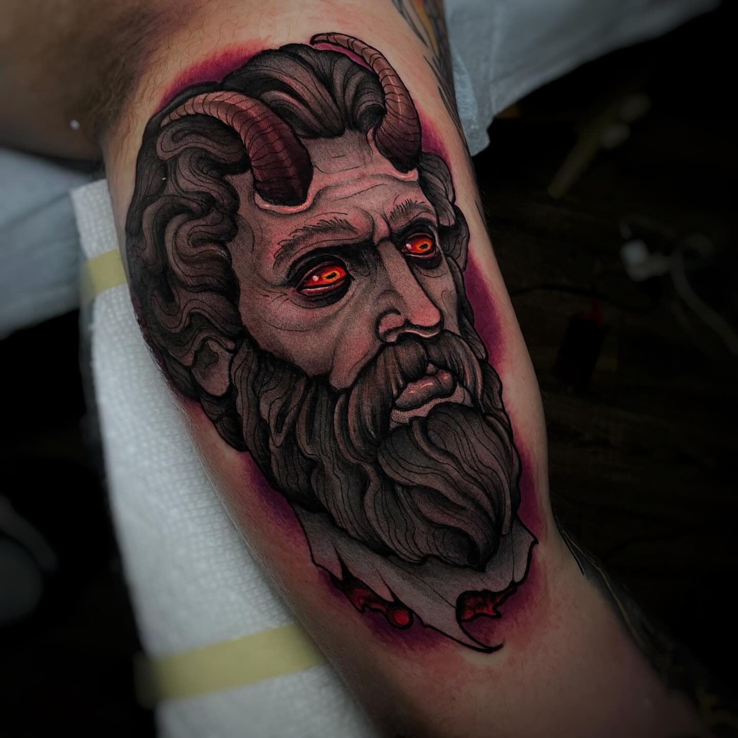 Tattoo by @ickabrams — realism, dark_realism