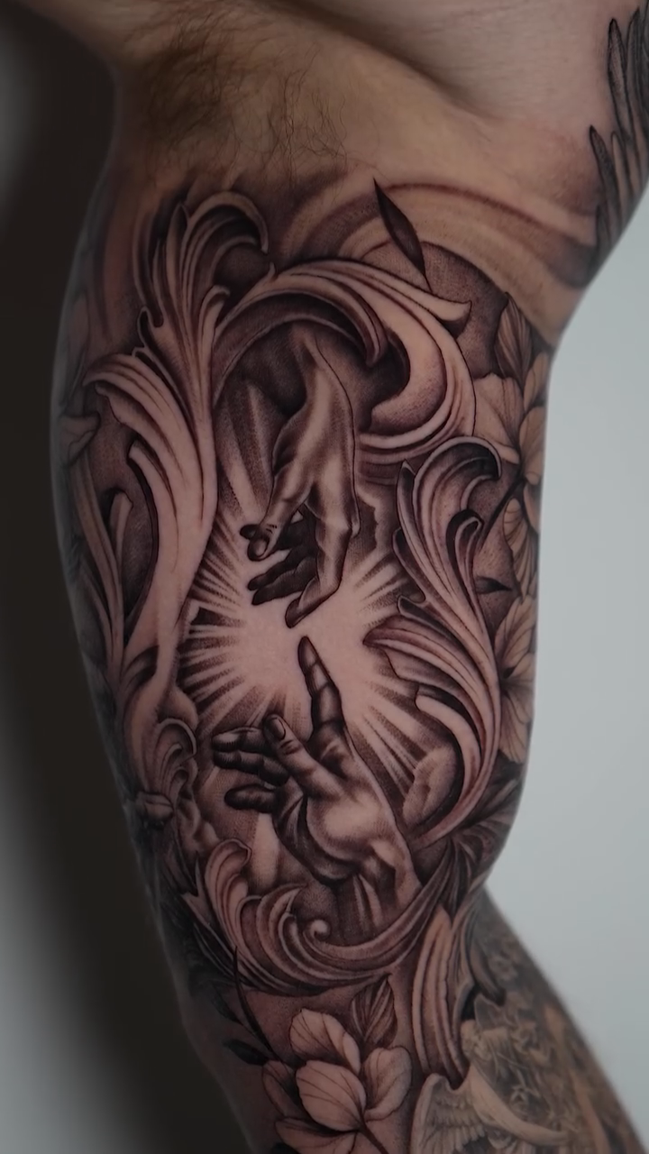 Tattoo by @dead_im_sure — black_and_grey, realism