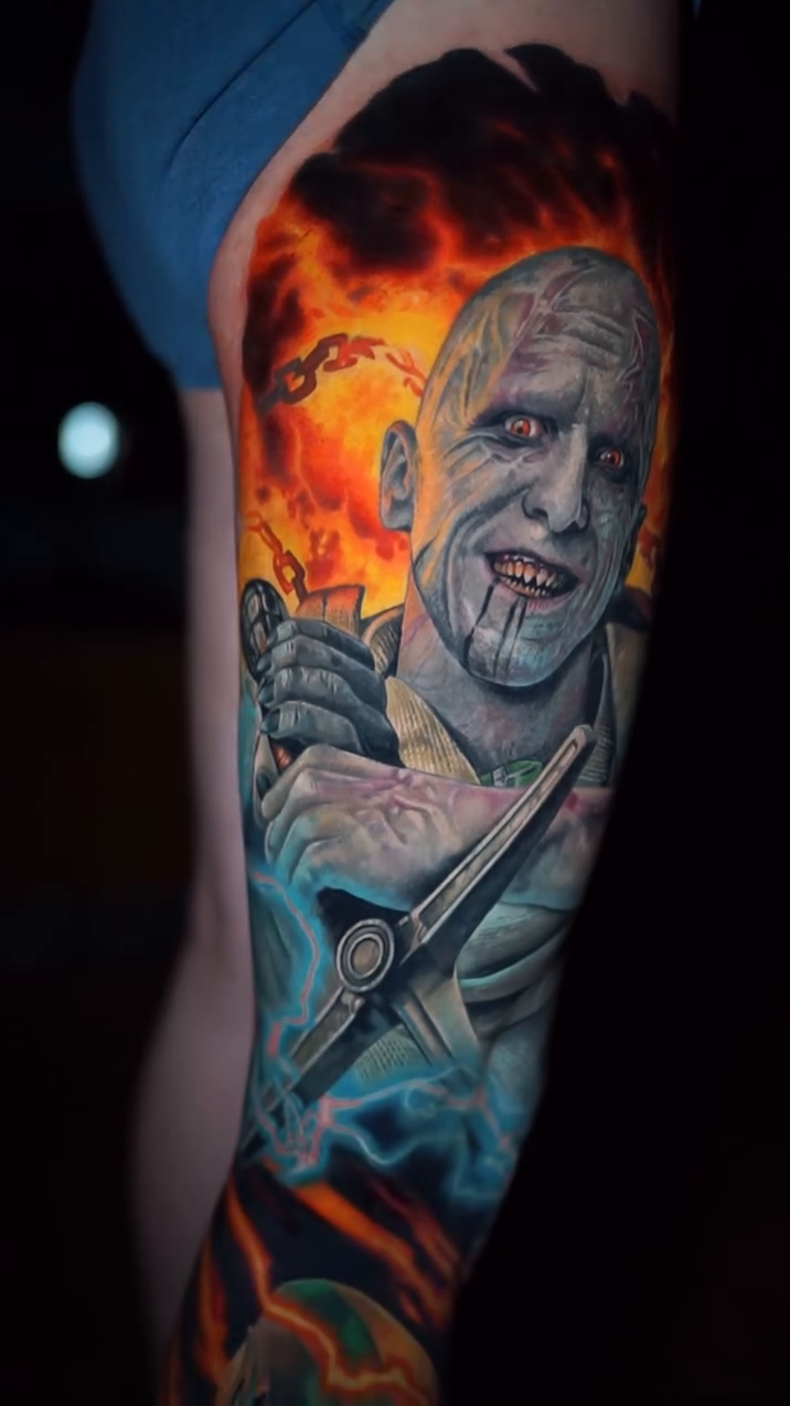 Tattoo work at Austin Tattoo Invitational 2026