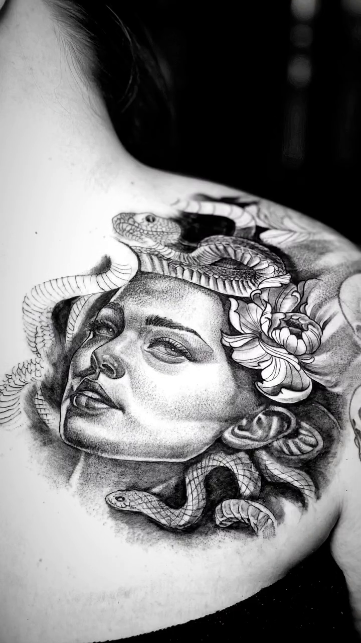 Tattoo by @jars_tat2 — realism, black_and_grey