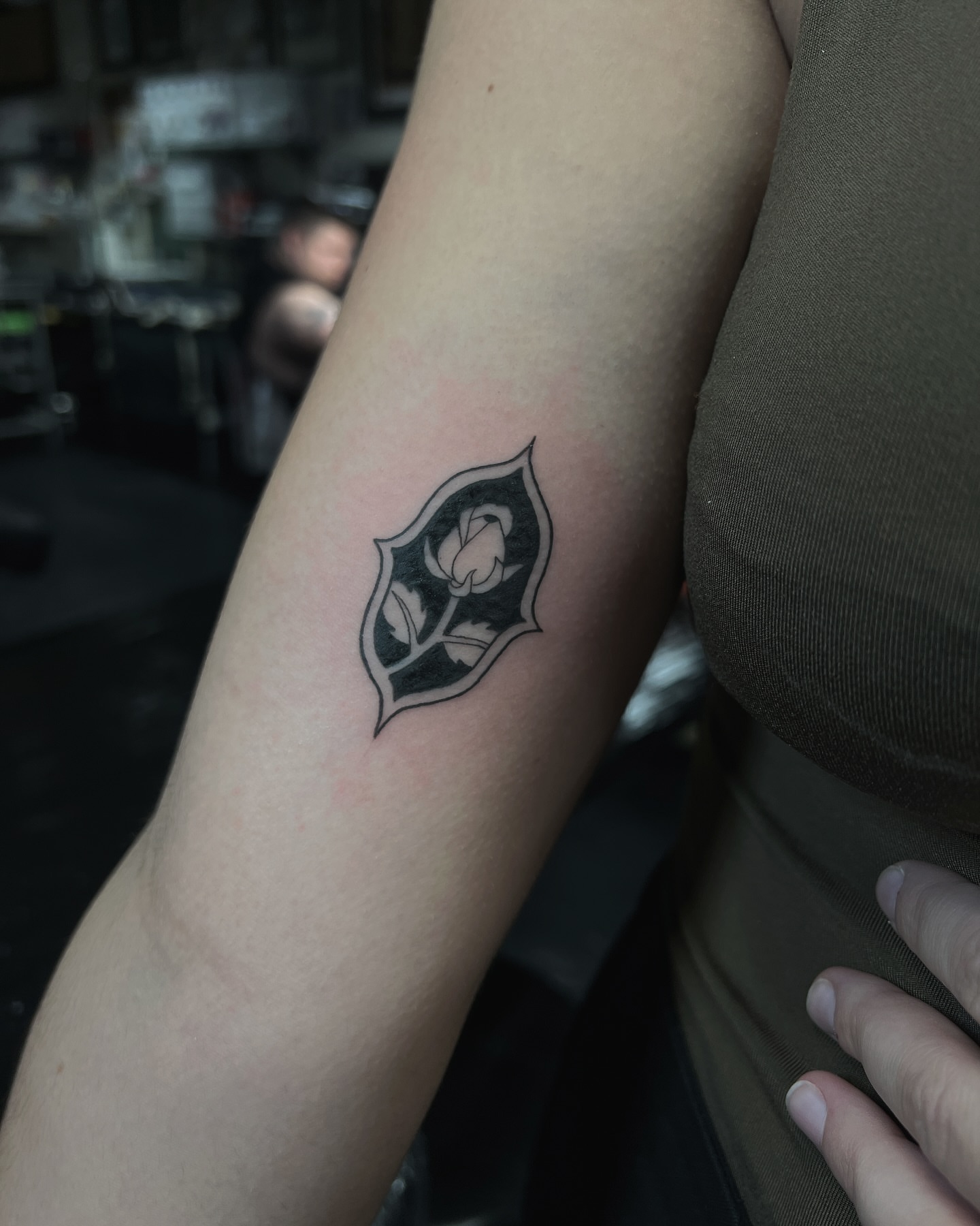 Tattoo by @rebecca_febo — black_and_grey
