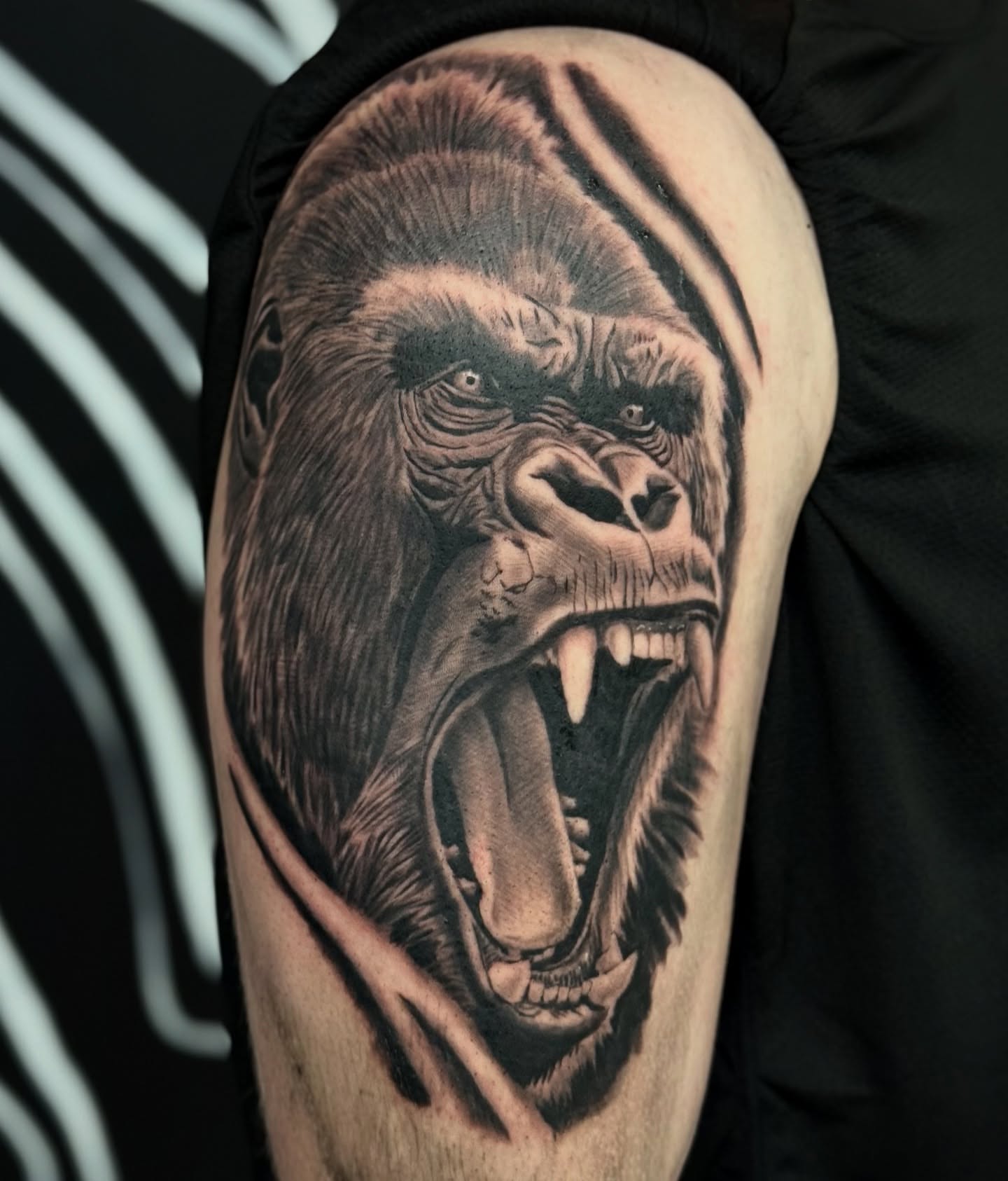 Tattoo by @brjtattoos — realism, black_and_grey