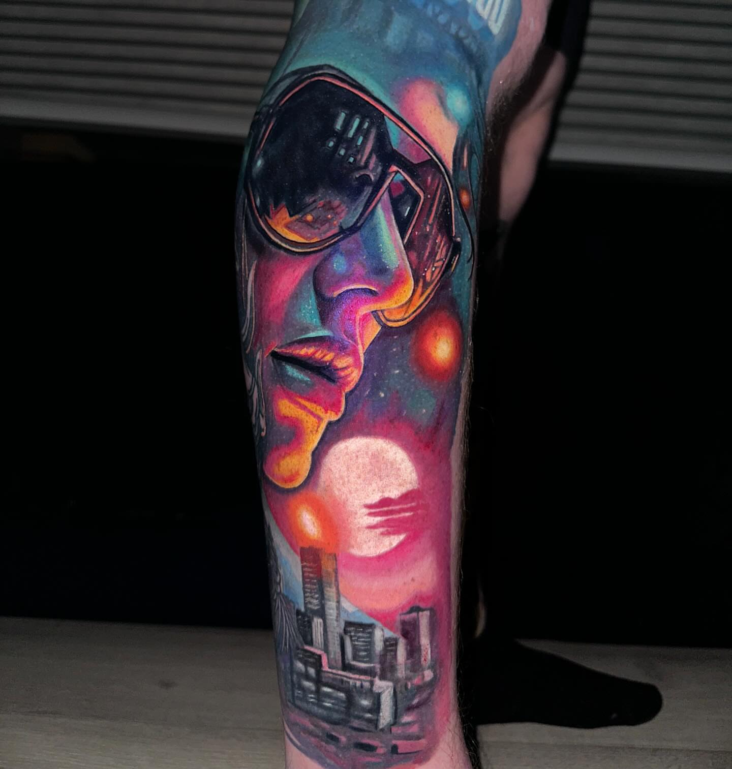 Tattoo by @herna.the.machine — realism, surrealism