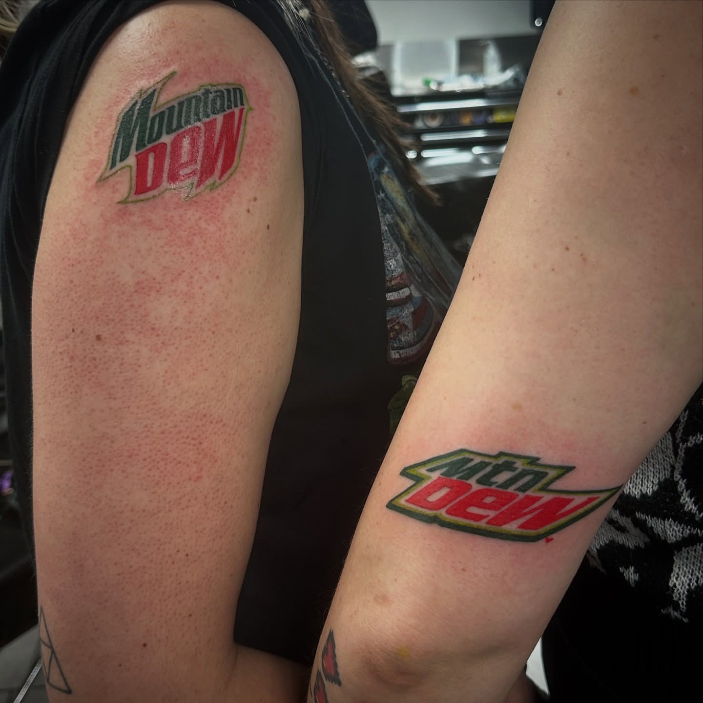 Tattoo by @aleenahkentattoo — lettering_script