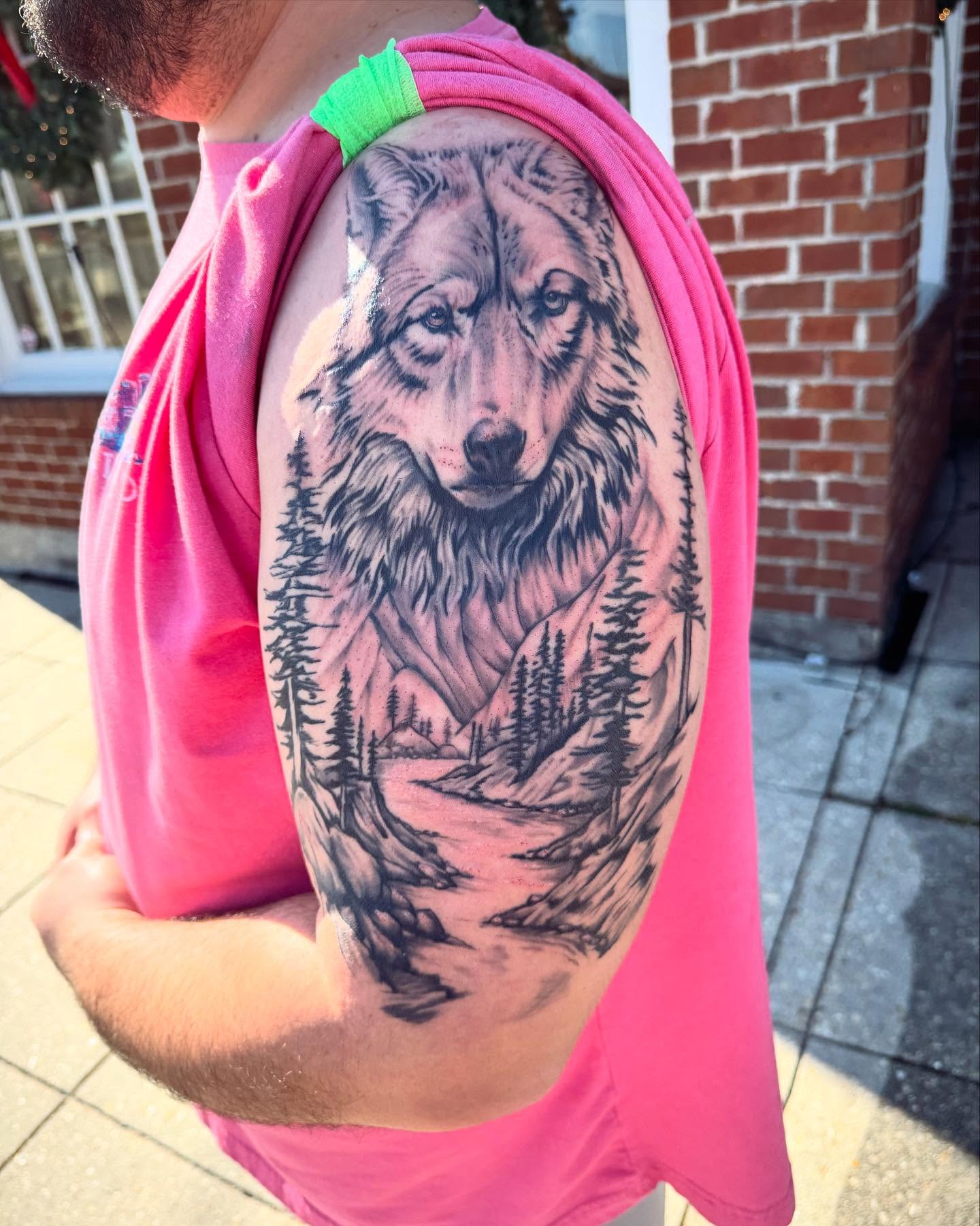 Tattoo by @tattman9000 — realism, black_and_grey