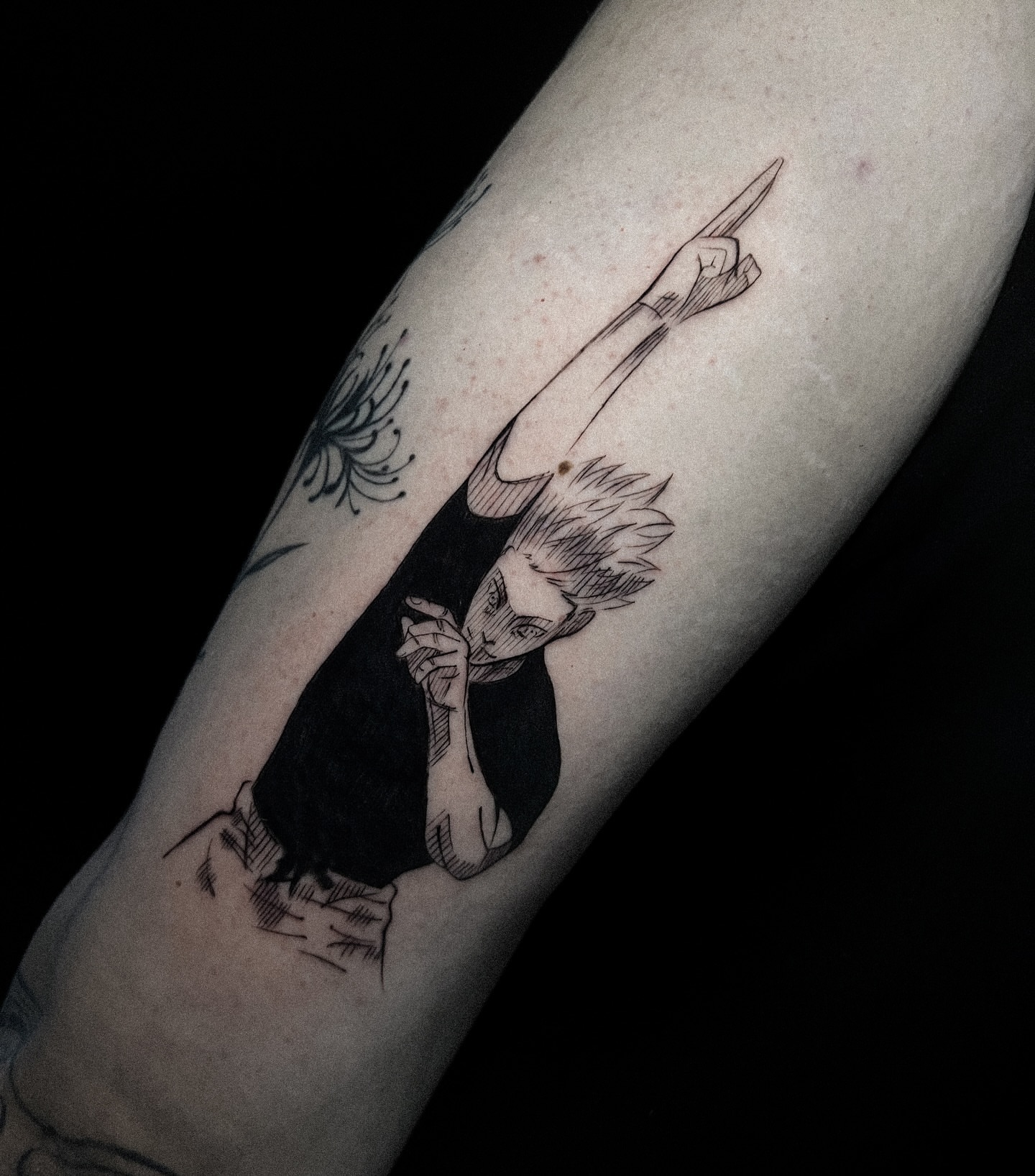 Tattoo by @gatxdelboske_ — anime